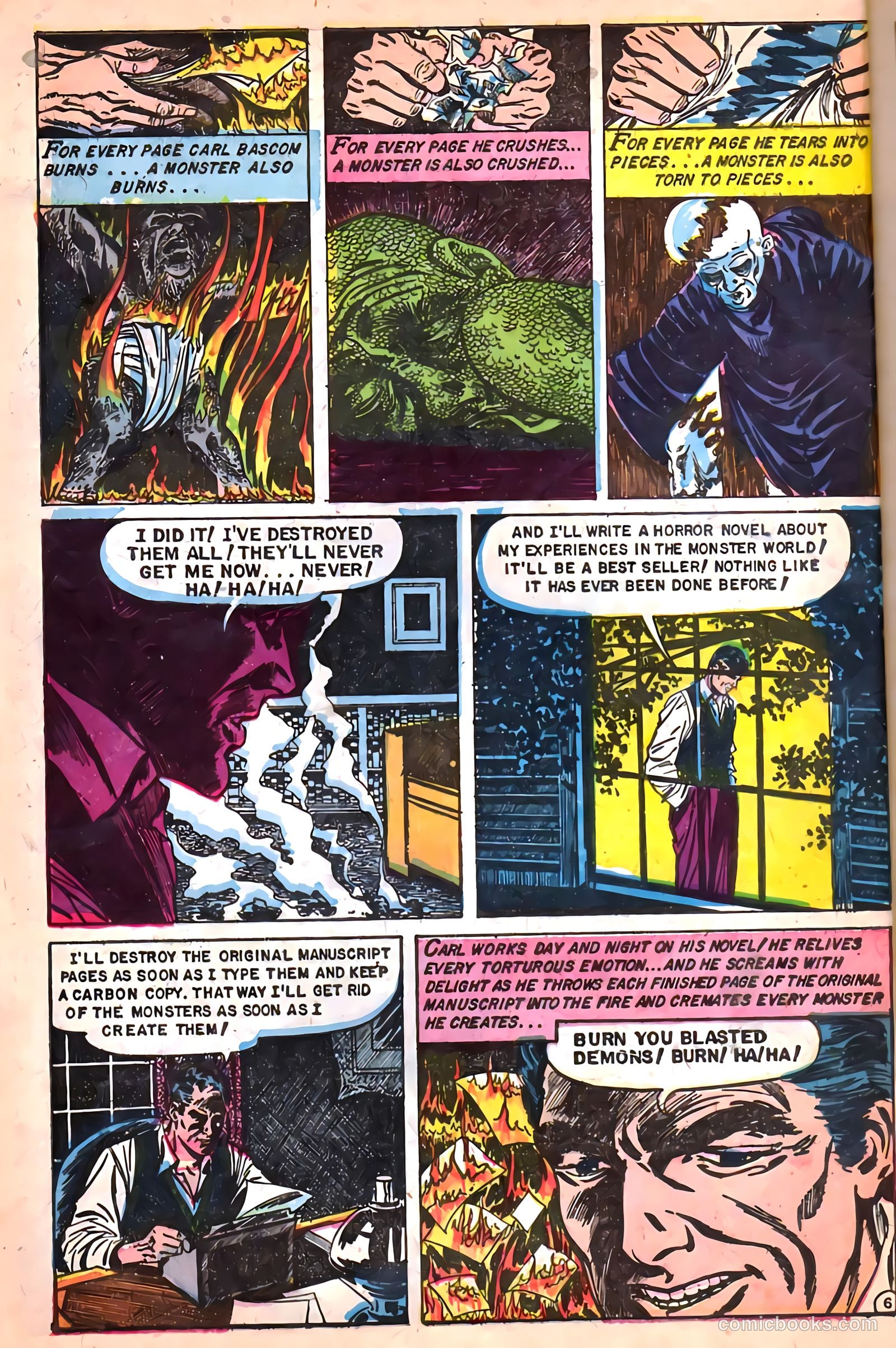 Baffling Mysteries #19 (1954) — page 8 of 36