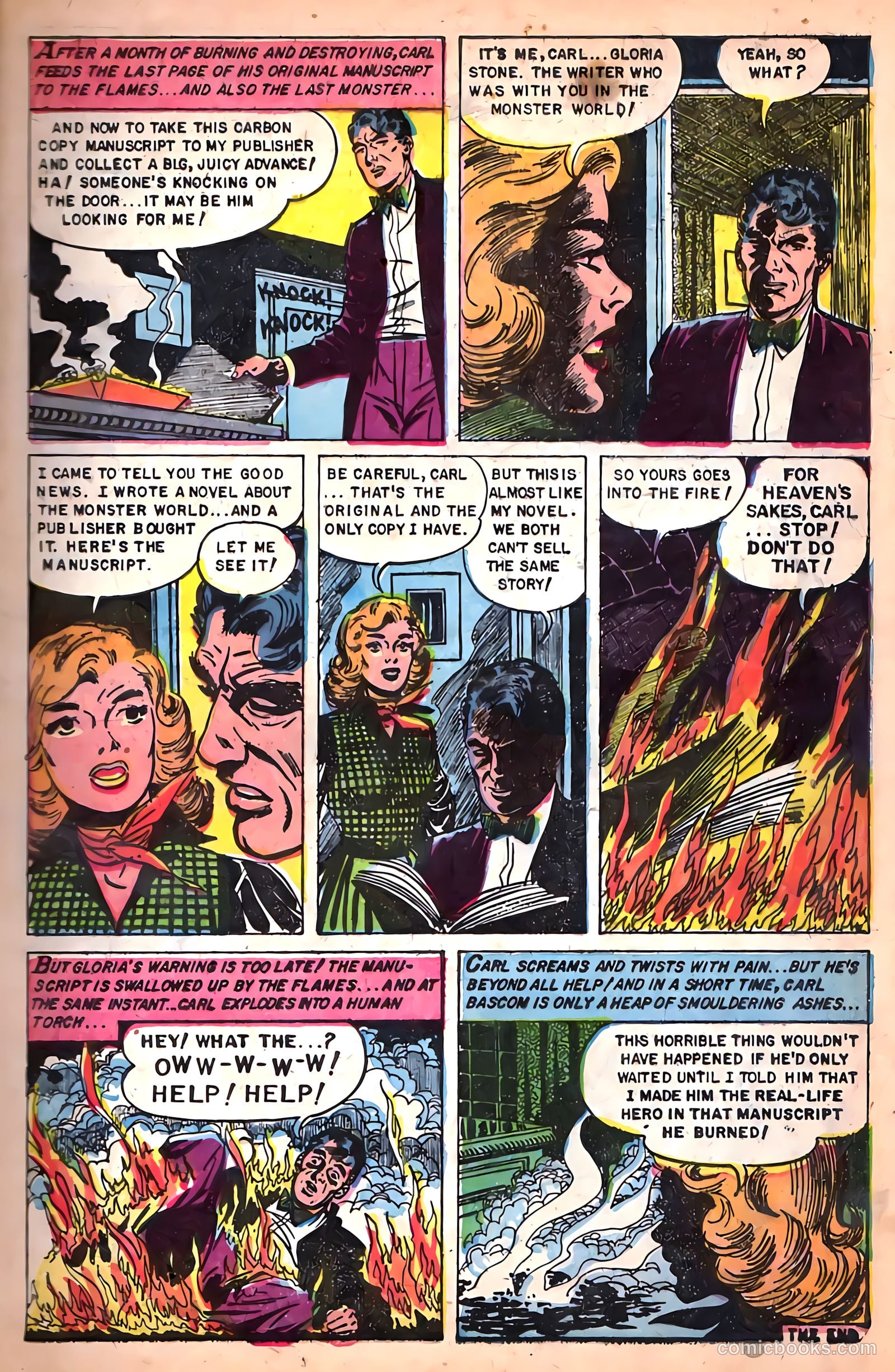 Baffling Mysteries #19 (1954) — page 9 of 36
