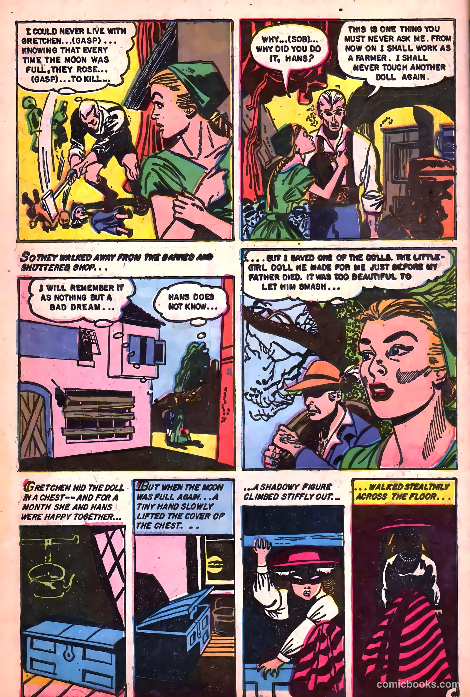 Baffling Mysteries #19 (1954) — page 16 of 36
