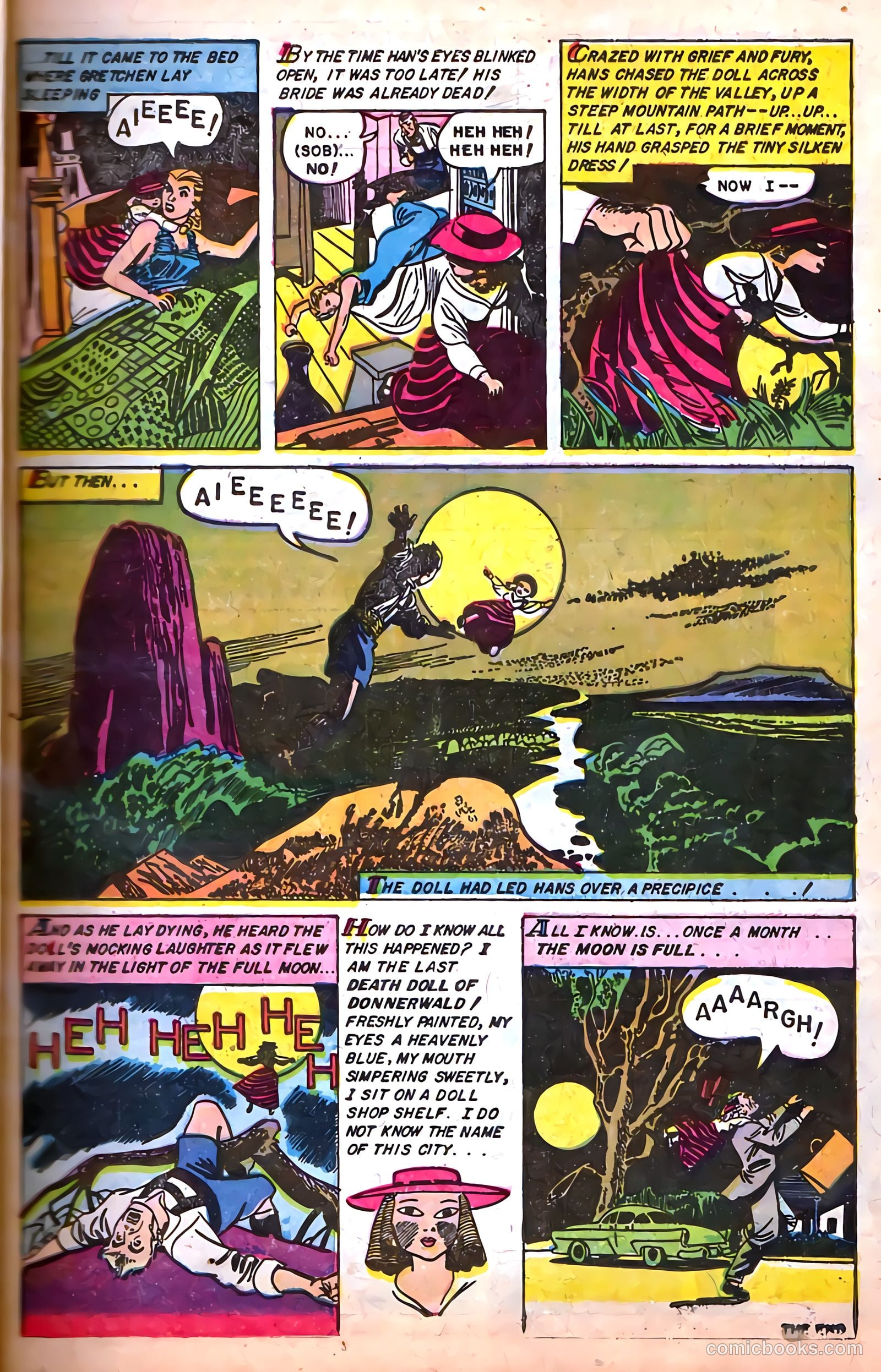 Baffling Mysteries #19 (1954) — page 17 of 36