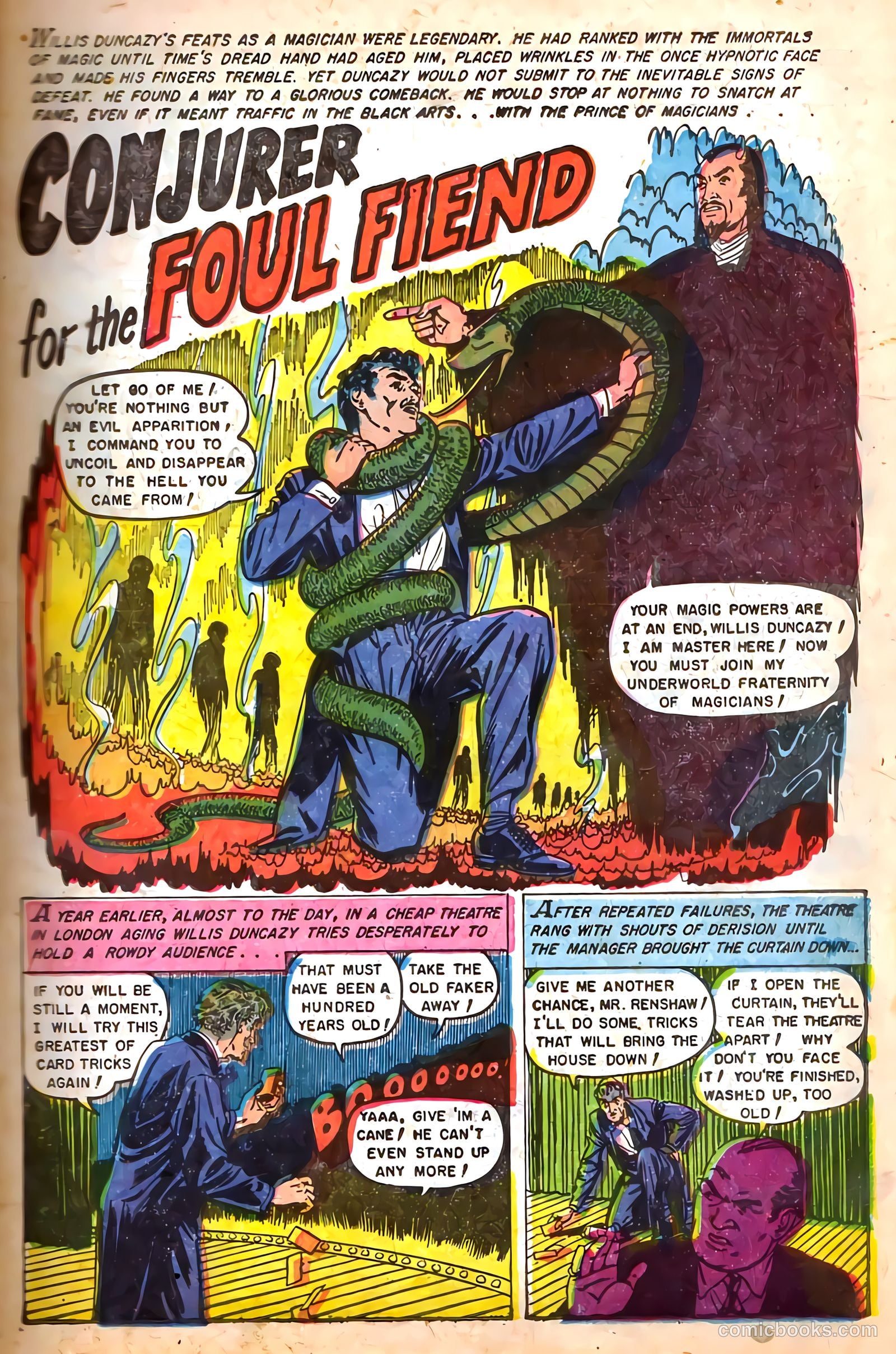 Baffling Mysteries #19 (1954) — page 19 of 36