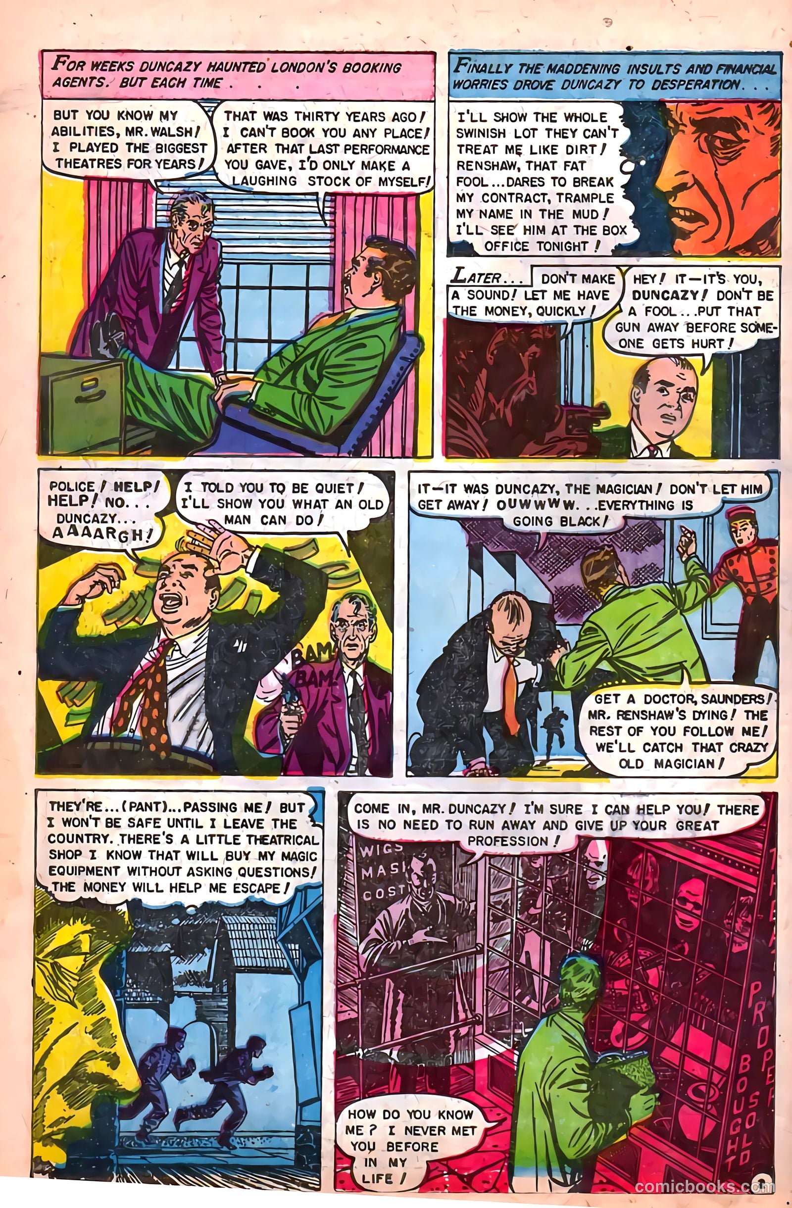 Baffling Mysteries #19 (1954) — page 20 of 36