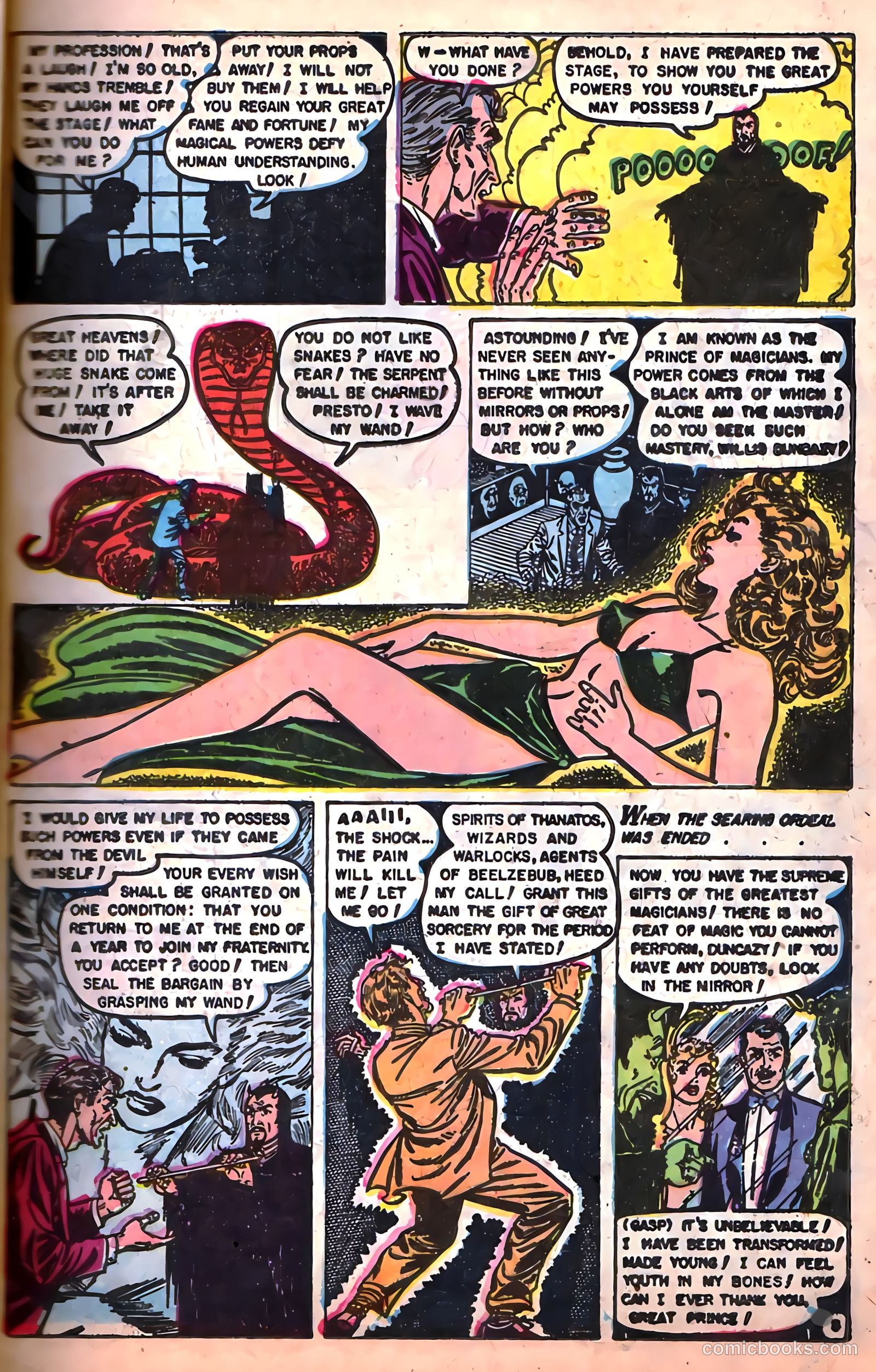 Baffling Mysteries #19 (1954) — page 21 of 36