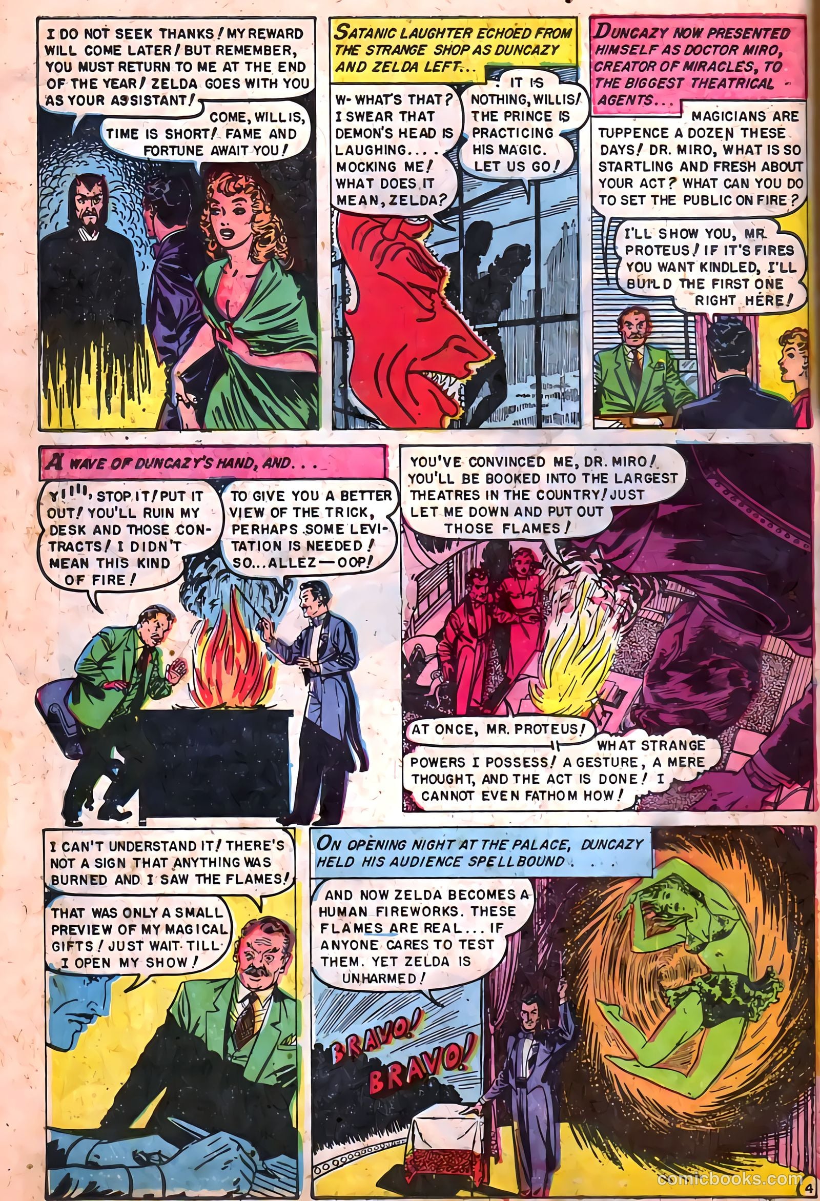 Baffling Mysteries #19 (1954) — page 22 of 36