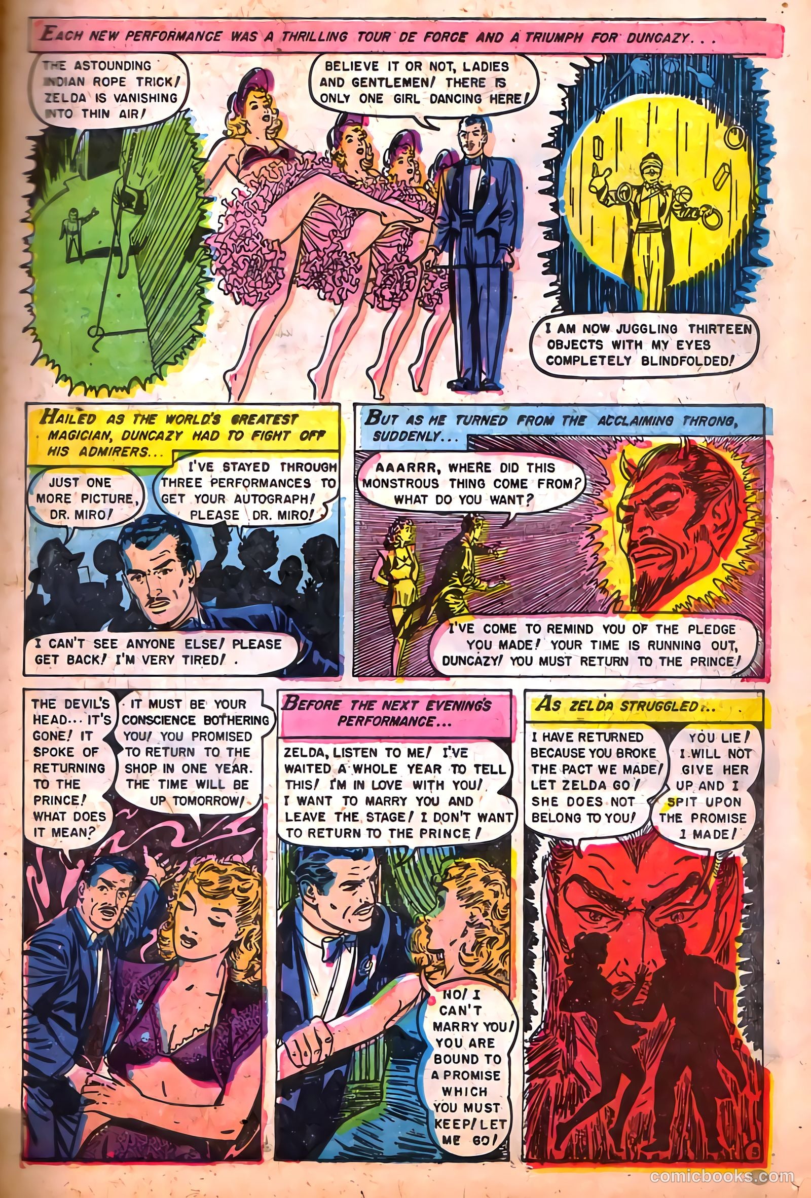 Baffling Mysteries #19 (1954) — page 23 of 36