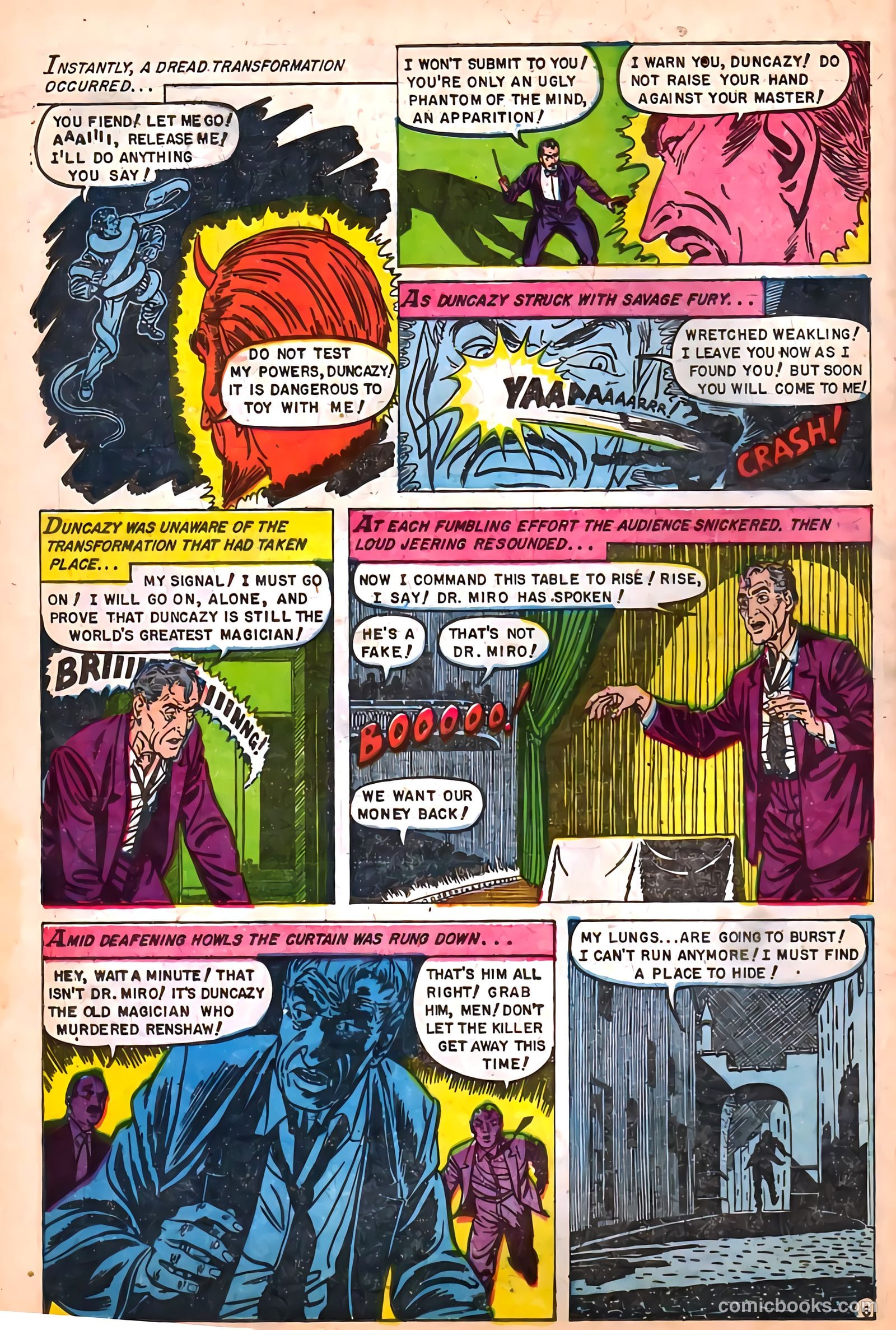 Baffling Mysteries #19 (1954) — page 24 of 36