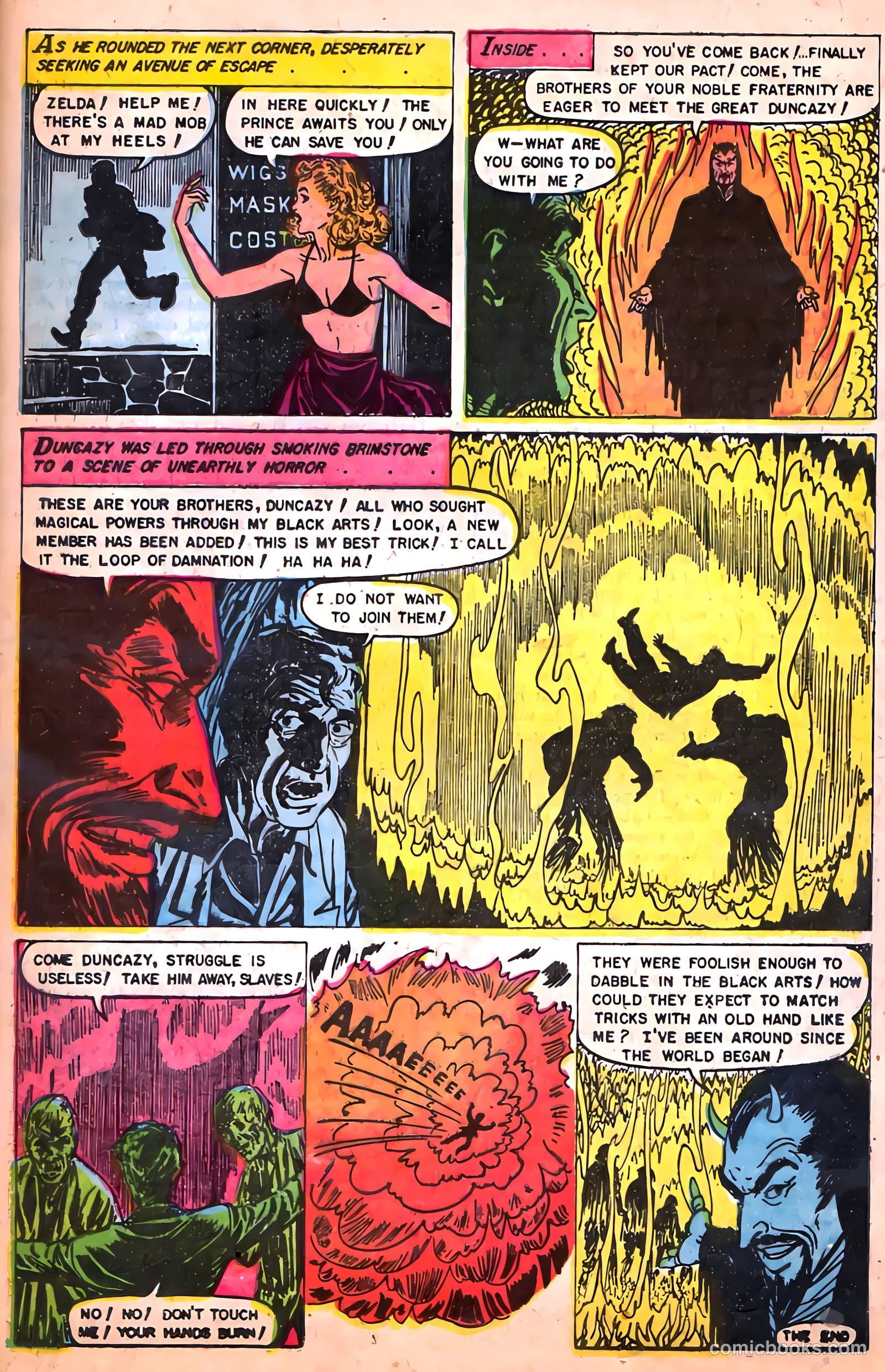 Baffling Mysteries #19 (1954) — page 25 of 36