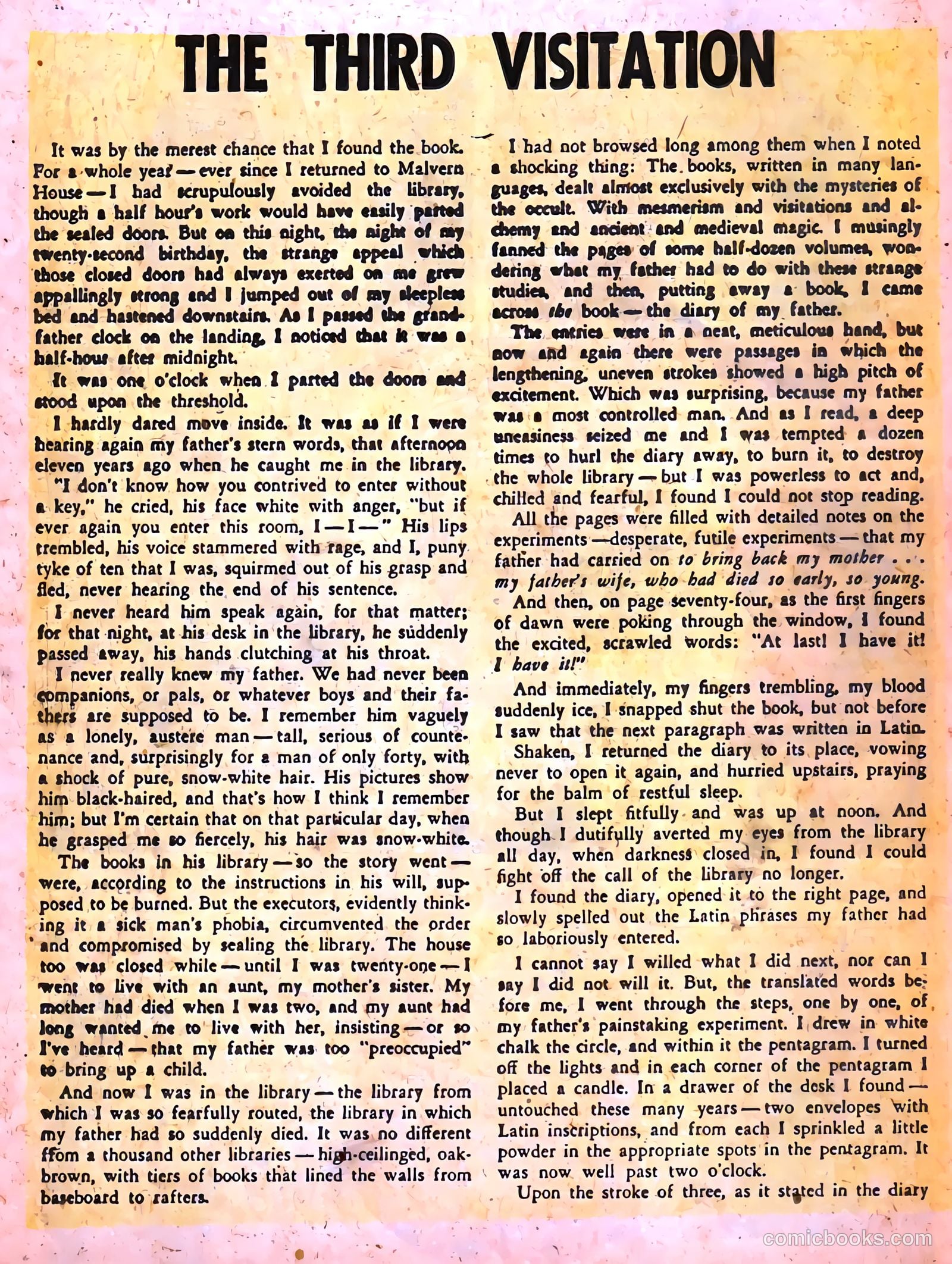 Baffling Mysteries #19 (1954) — page 26 of 36