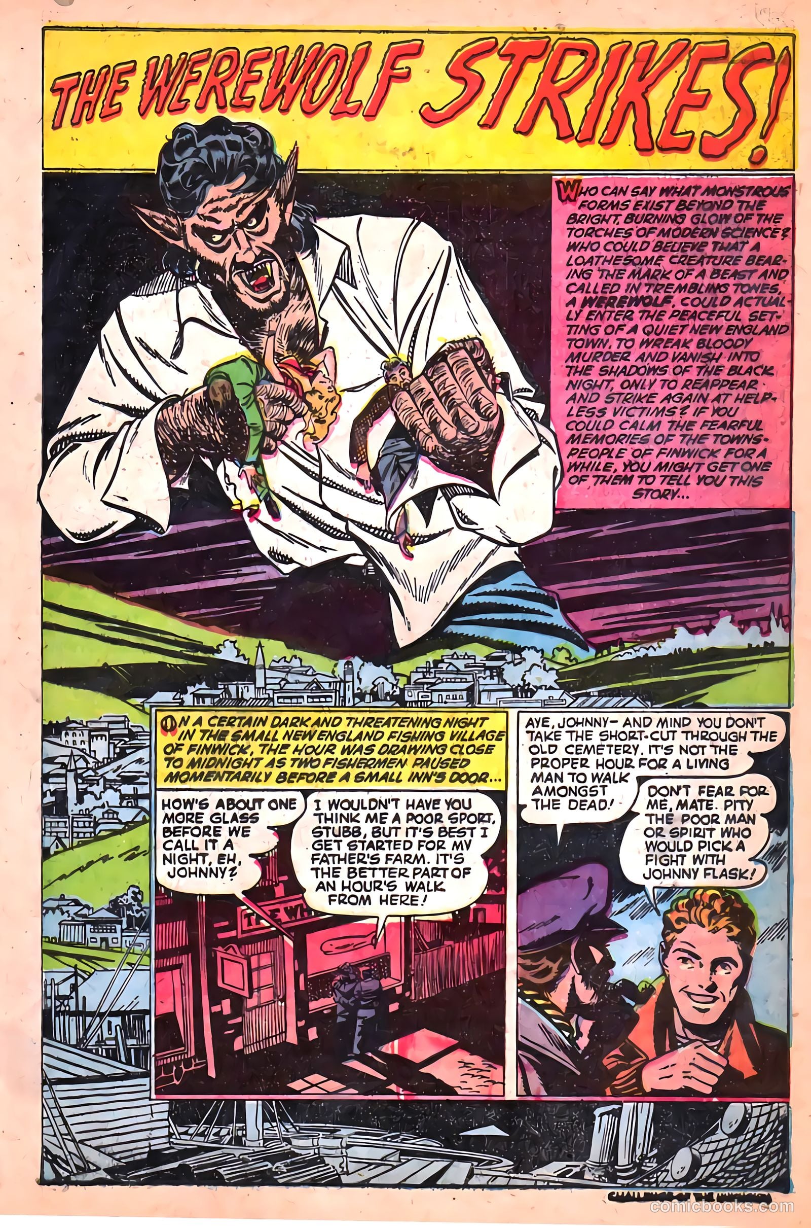 Baffling Mysteries #19 (1954) — page 28 of 36