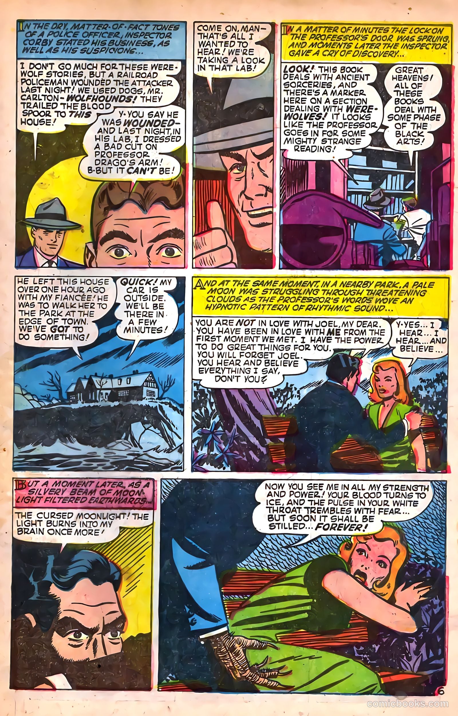 Baffling Mysteries #19 (1954) — page 33 of 36
