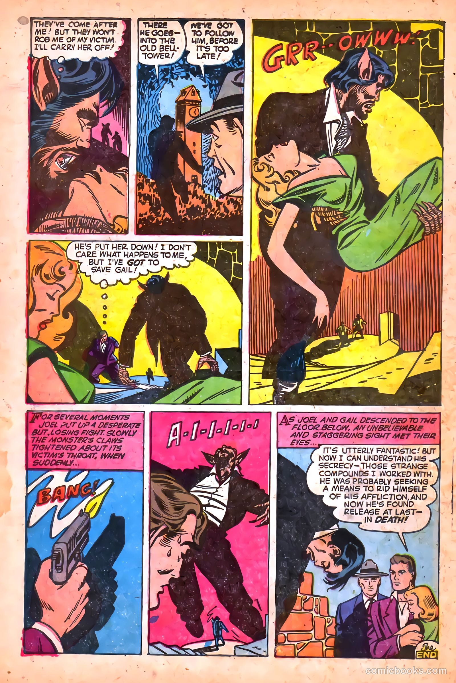 Baffling Mysteries #19 (1954) — page 34 of 36