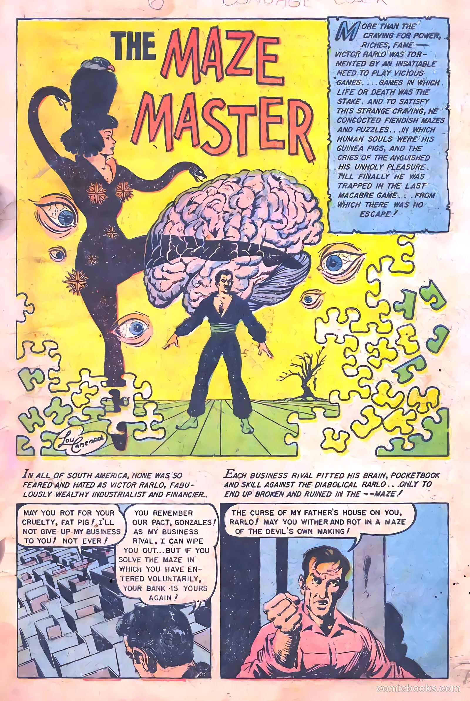 Baffling Mysteries #20 (1954) — page 3 of 36