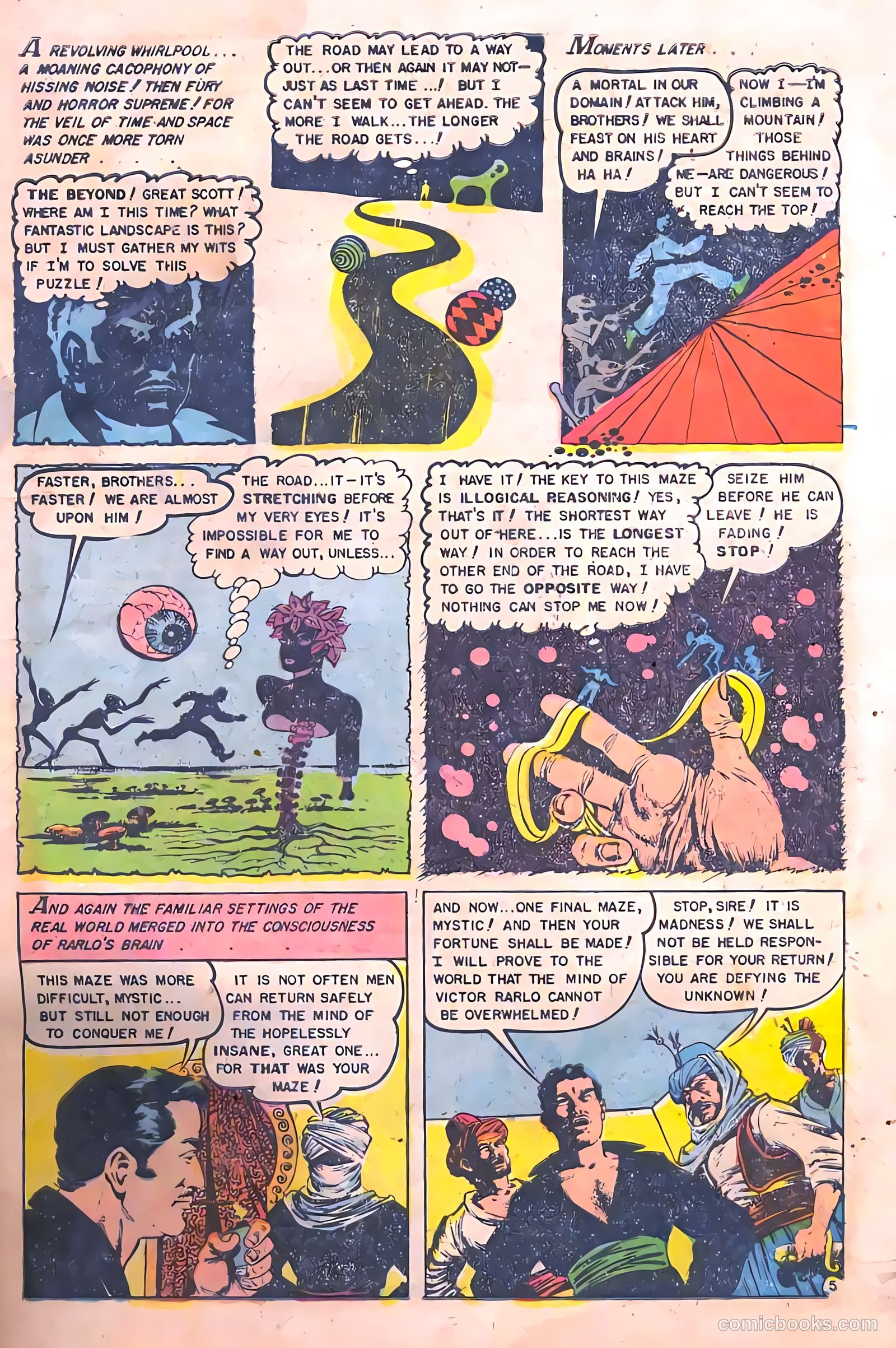 Baffling Mysteries #20 (1954) — page 7 of 36