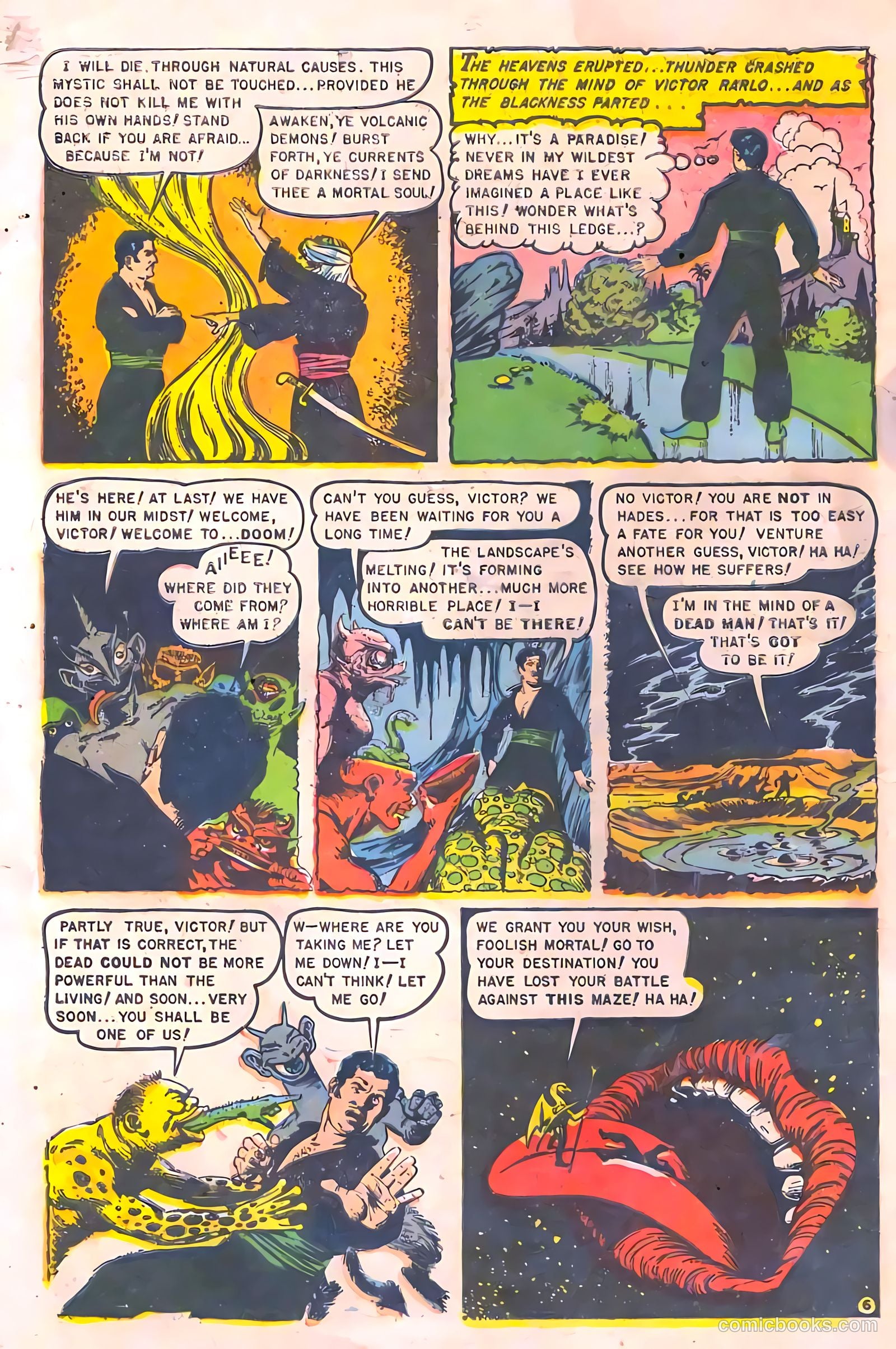 Baffling Mysteries #20 (1954) — page 8 of 36