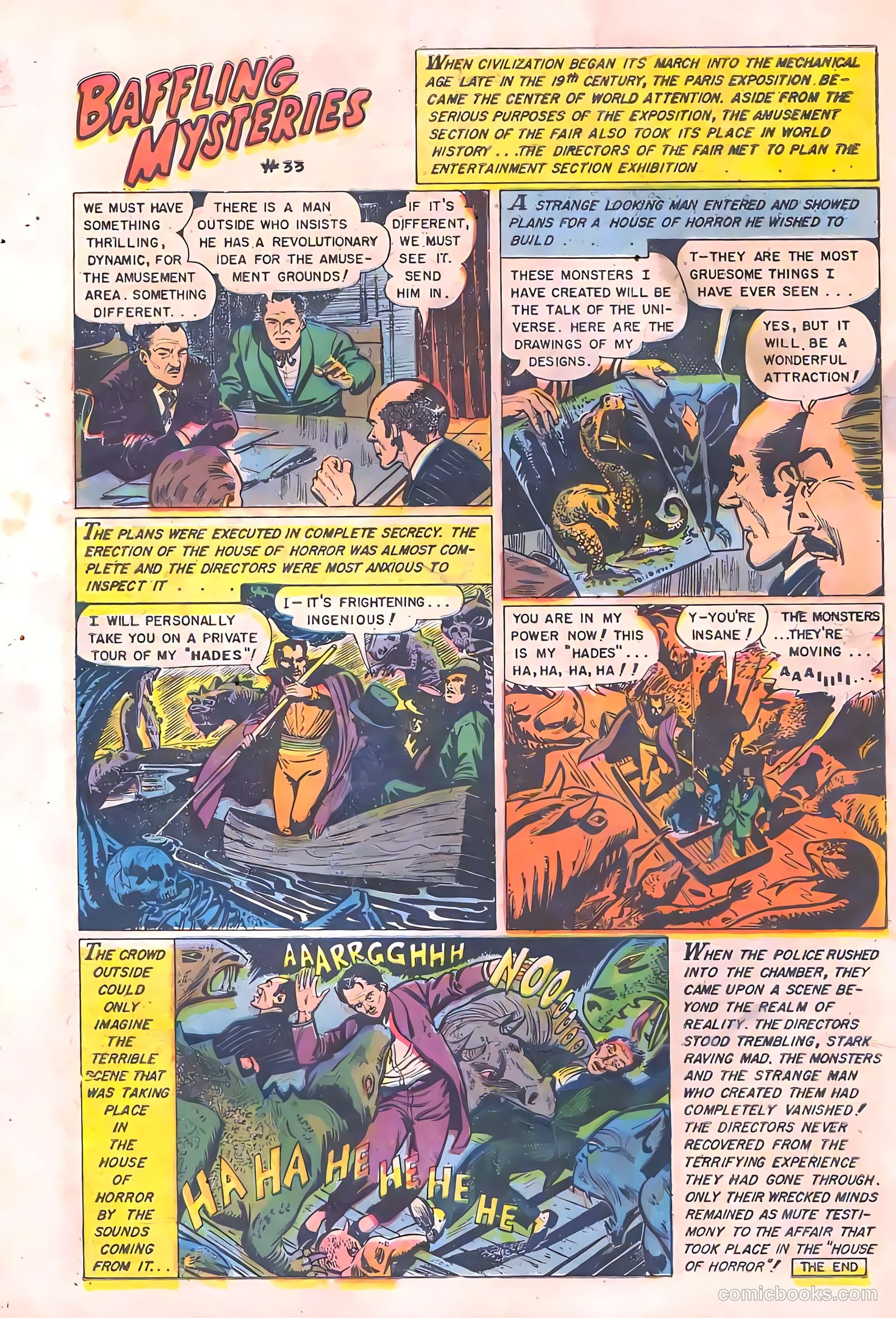 Baffling Mysteries #20 (1954) — page 10 of 36