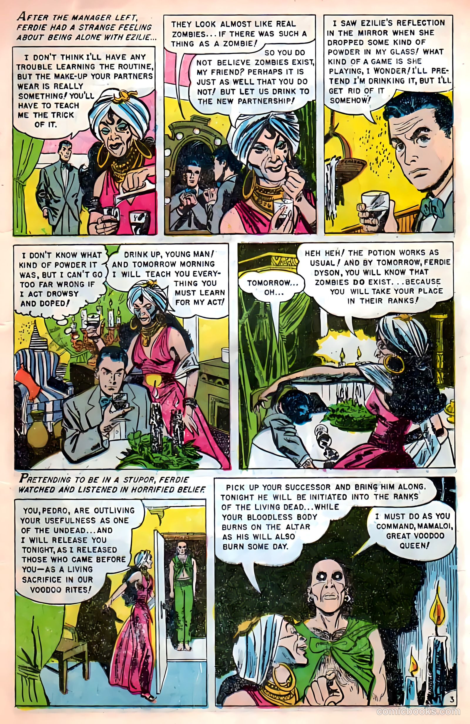 Baffling Mysteries #20 (1954) — page 13 of 36