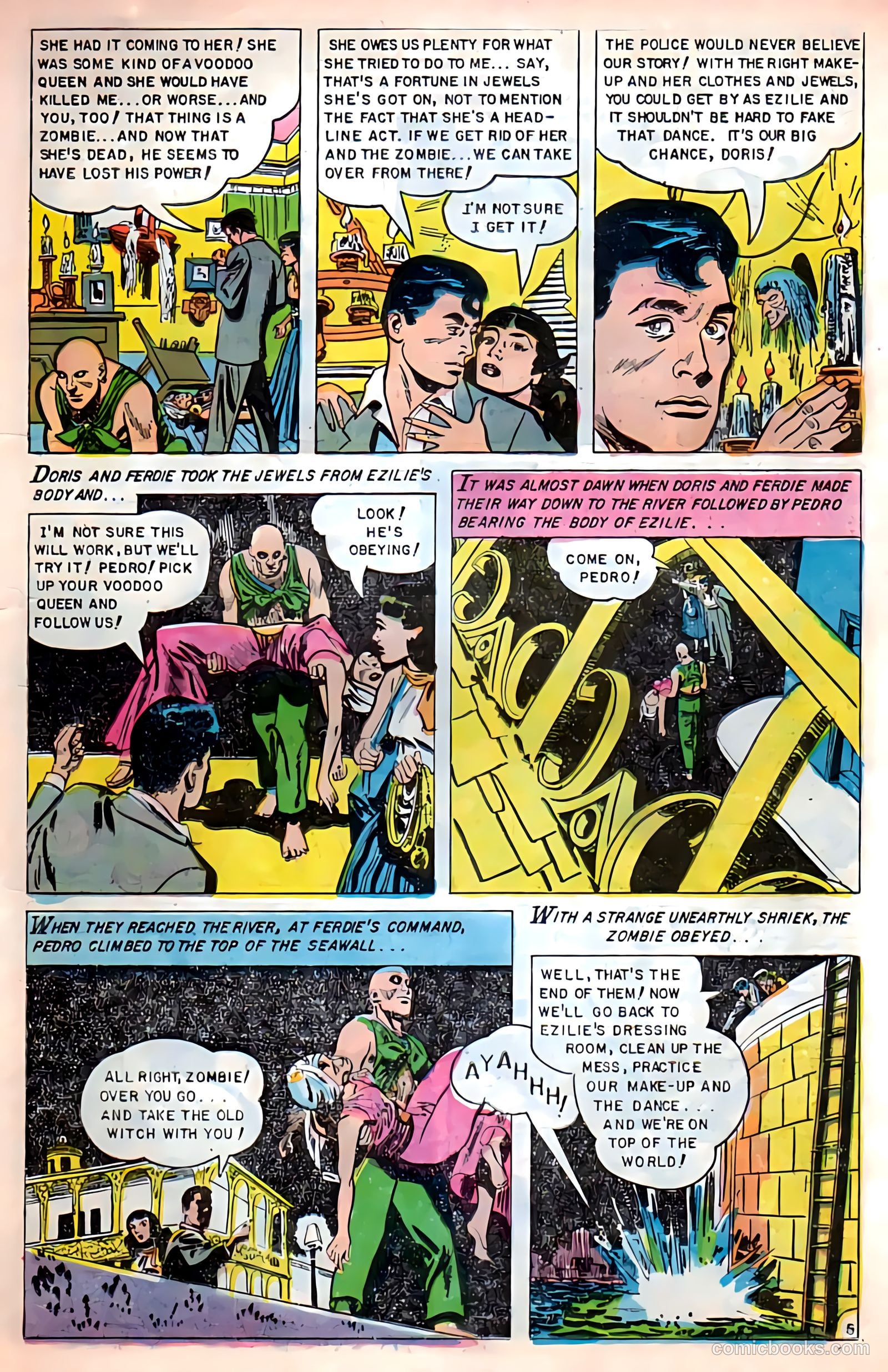 Baffling Mysteries #20 (1954) — page 15 of 36