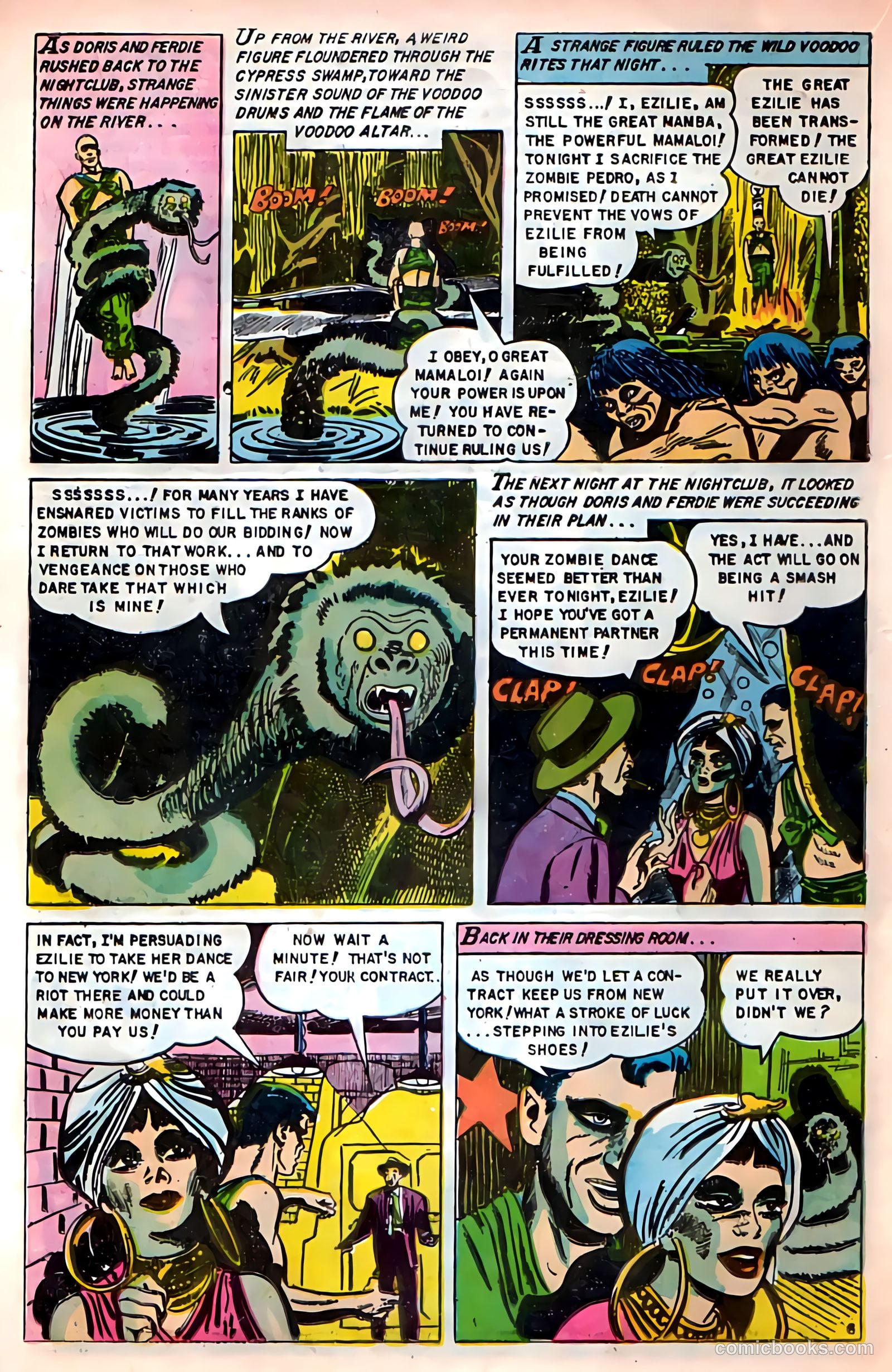 Baffling Mysteries #20 (1954) — page 16 of 36