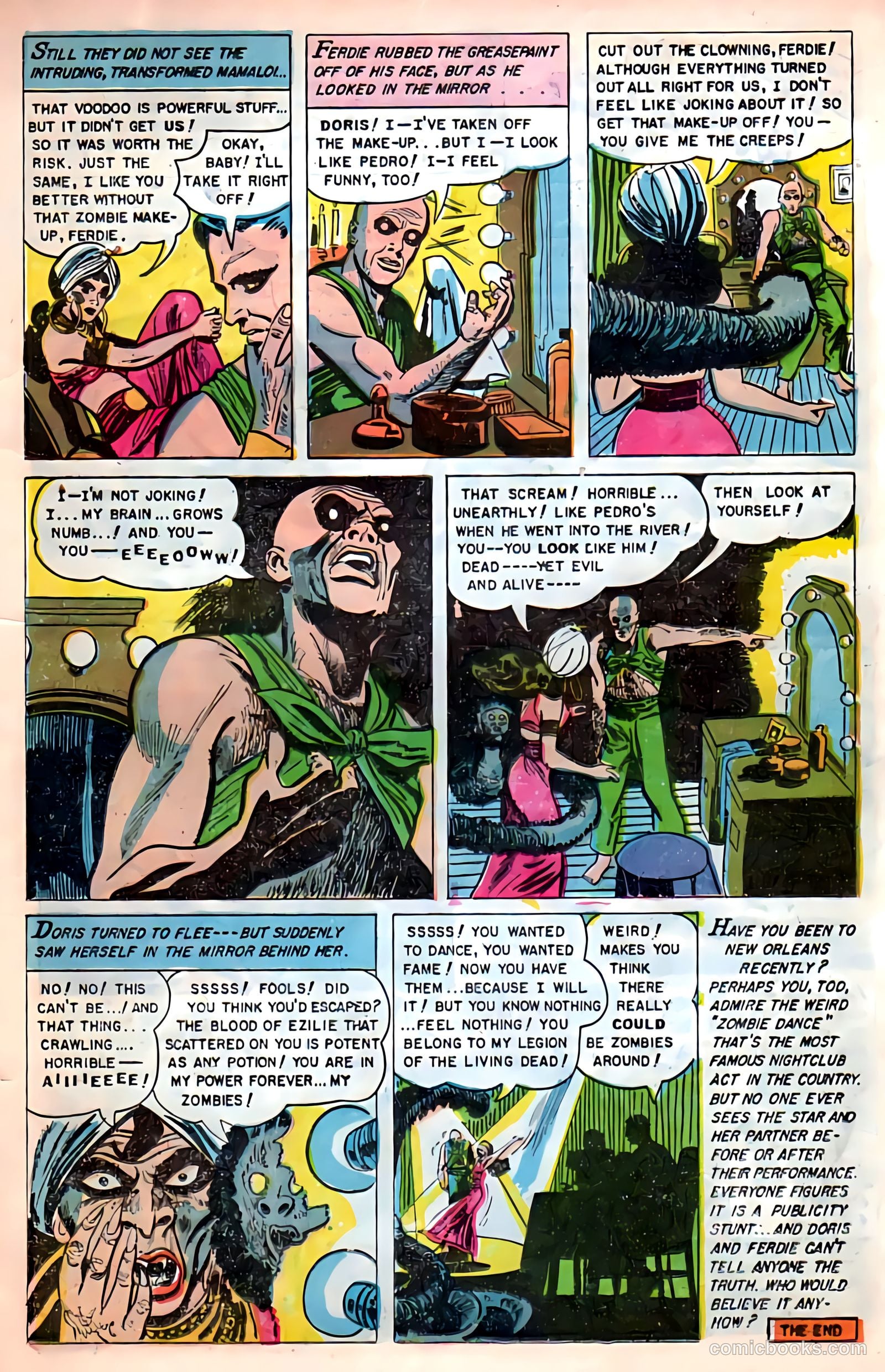 Baffling Mysteries #20 (1954) — page 17 of 36
