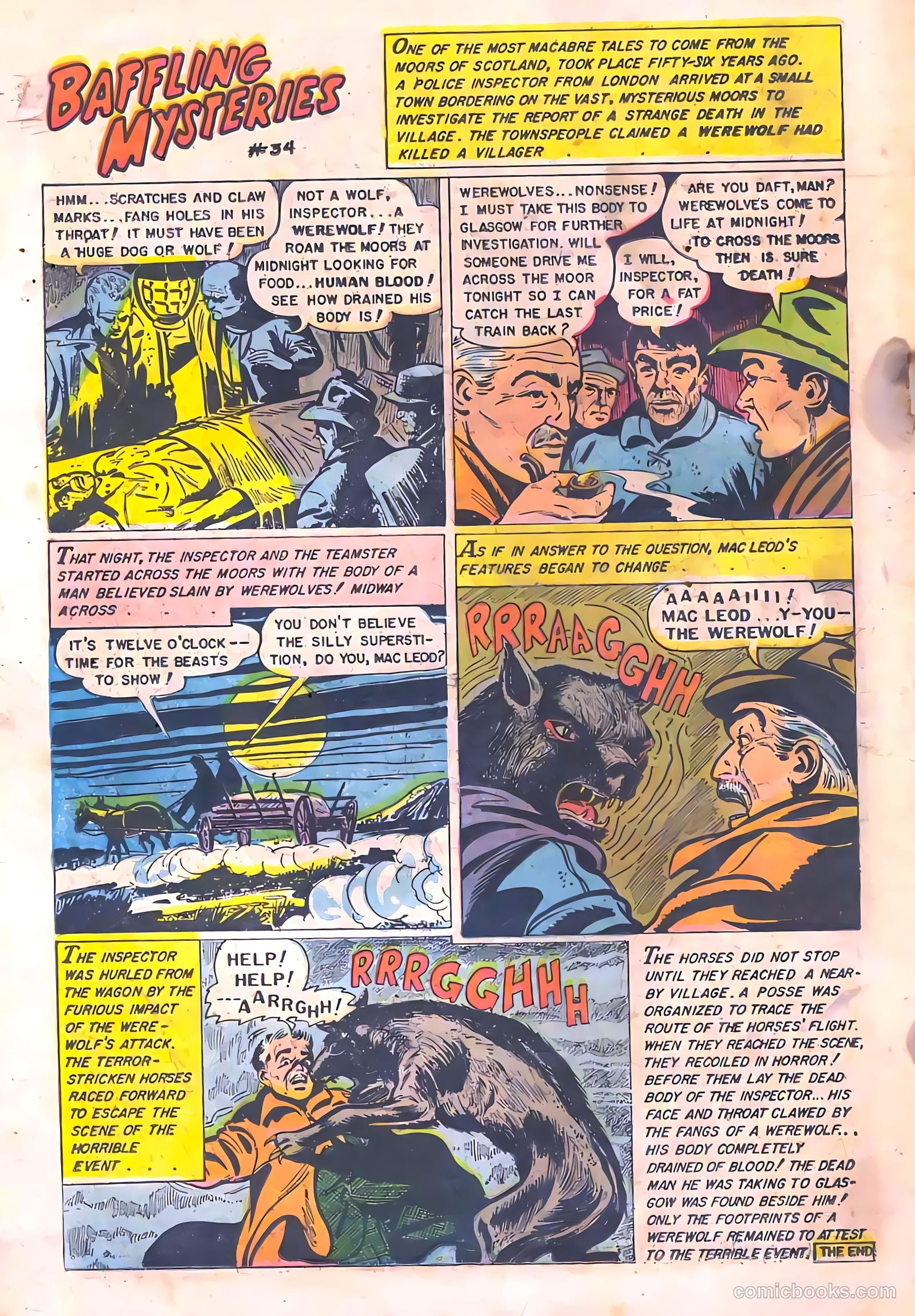 Baffling Mysteries #20 (1954) — page 18 of 36