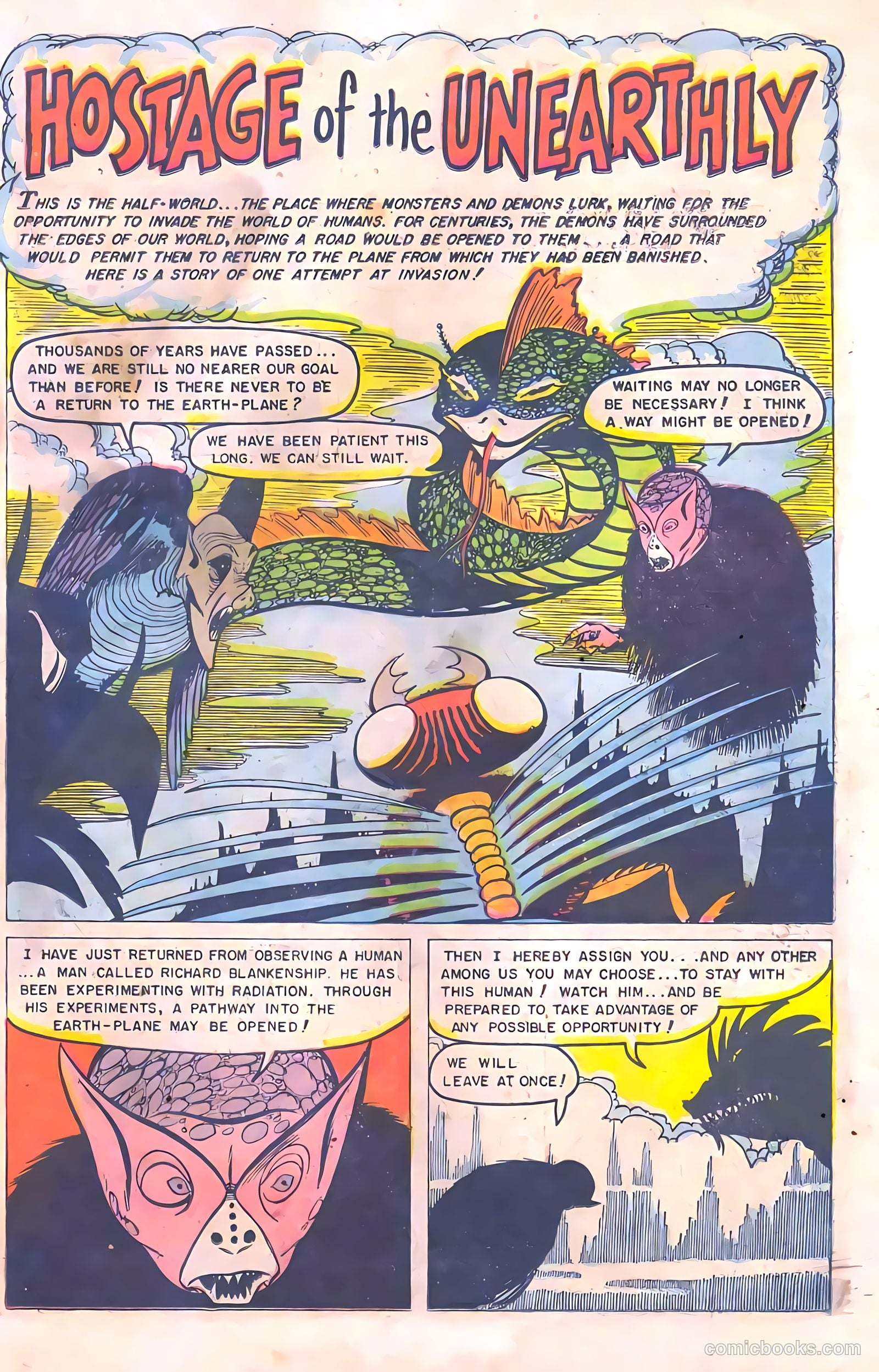 Baffling Mysteries #20 (1954) — page 19 of 36