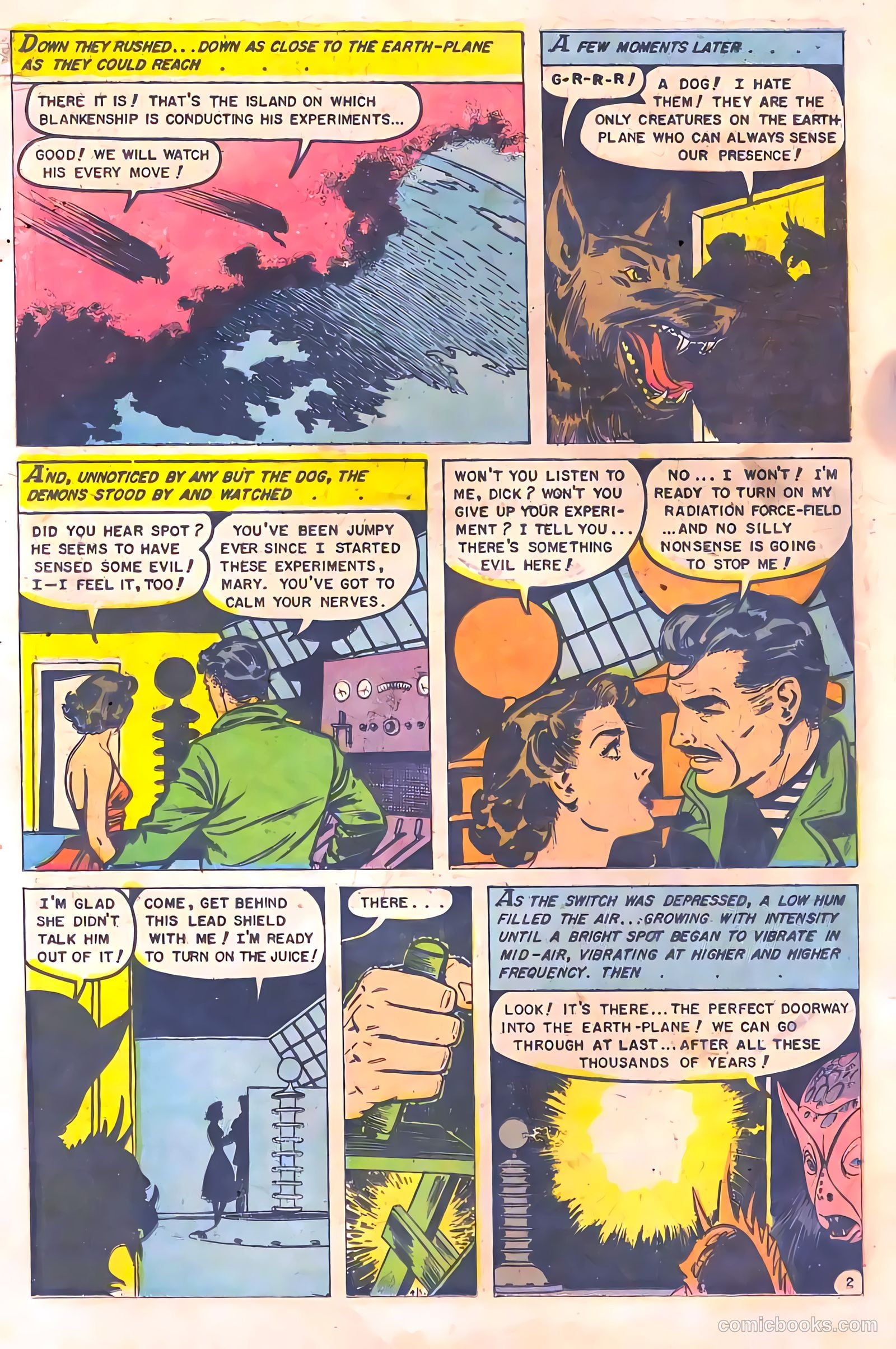 Baffling Mysteries #20 (1954) — page 20 of 36