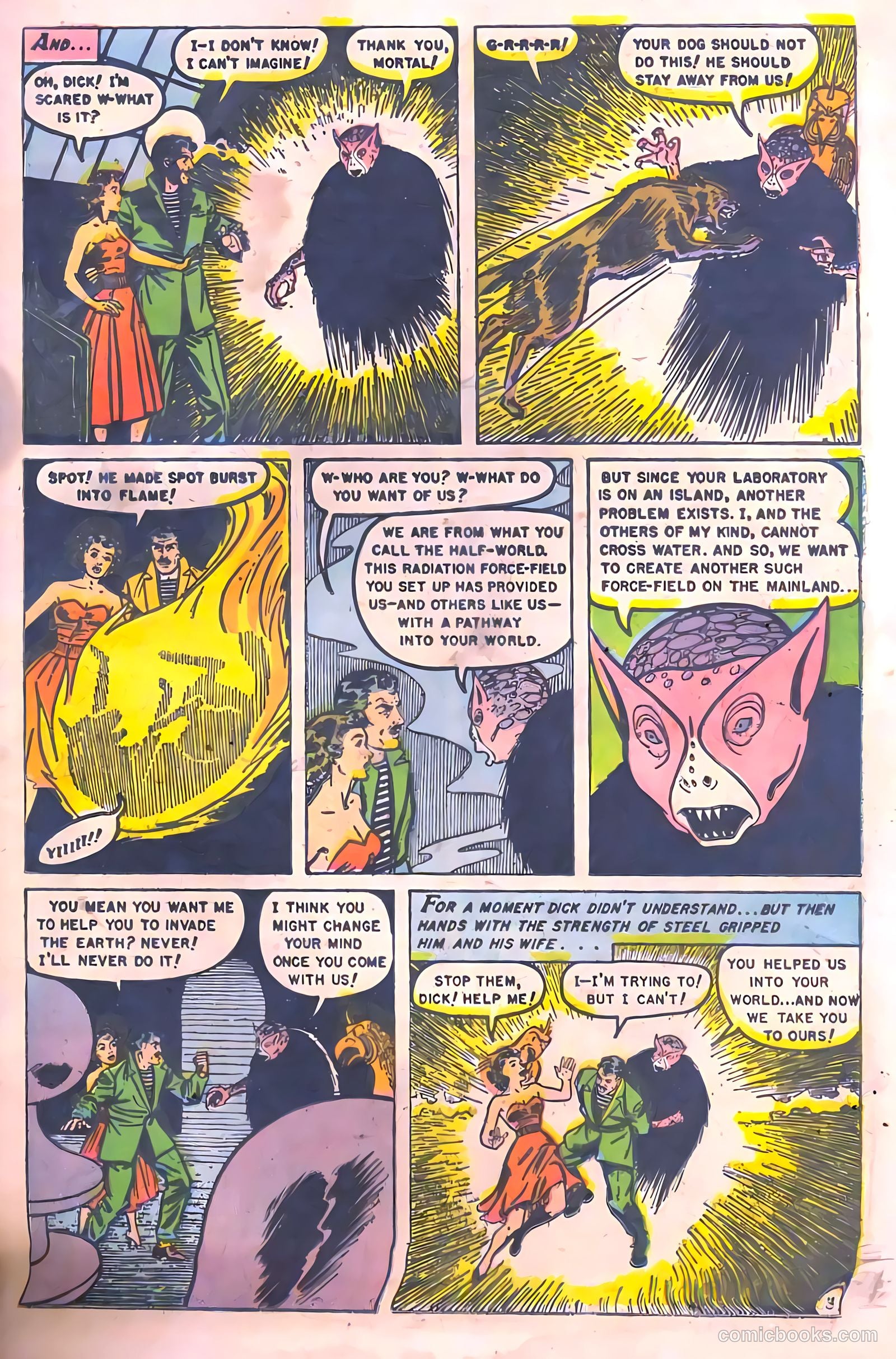 Baffling Mysteries #20 (1954) — page 21 of 36