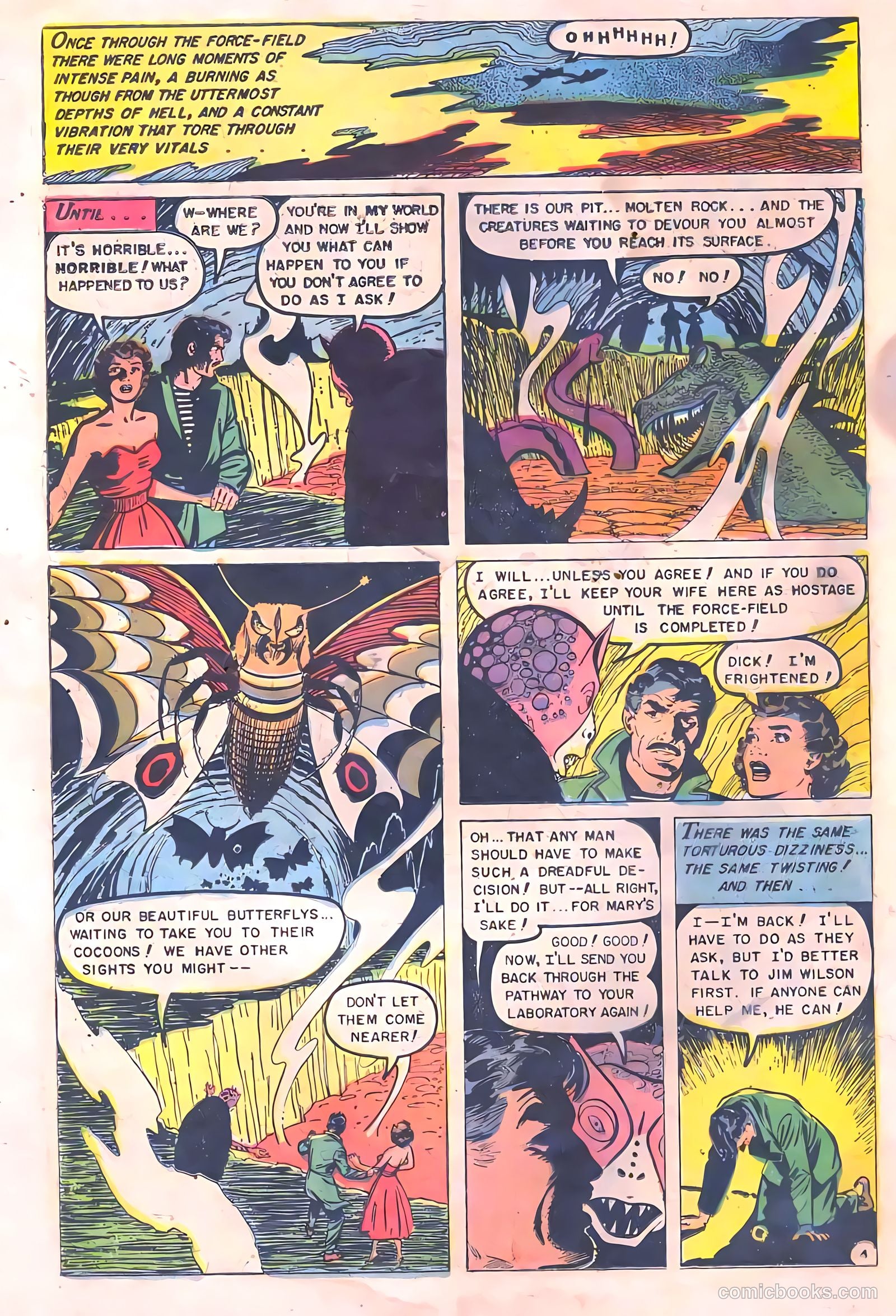 Baffling Mysteries #20 (1954) — page 22 of 36