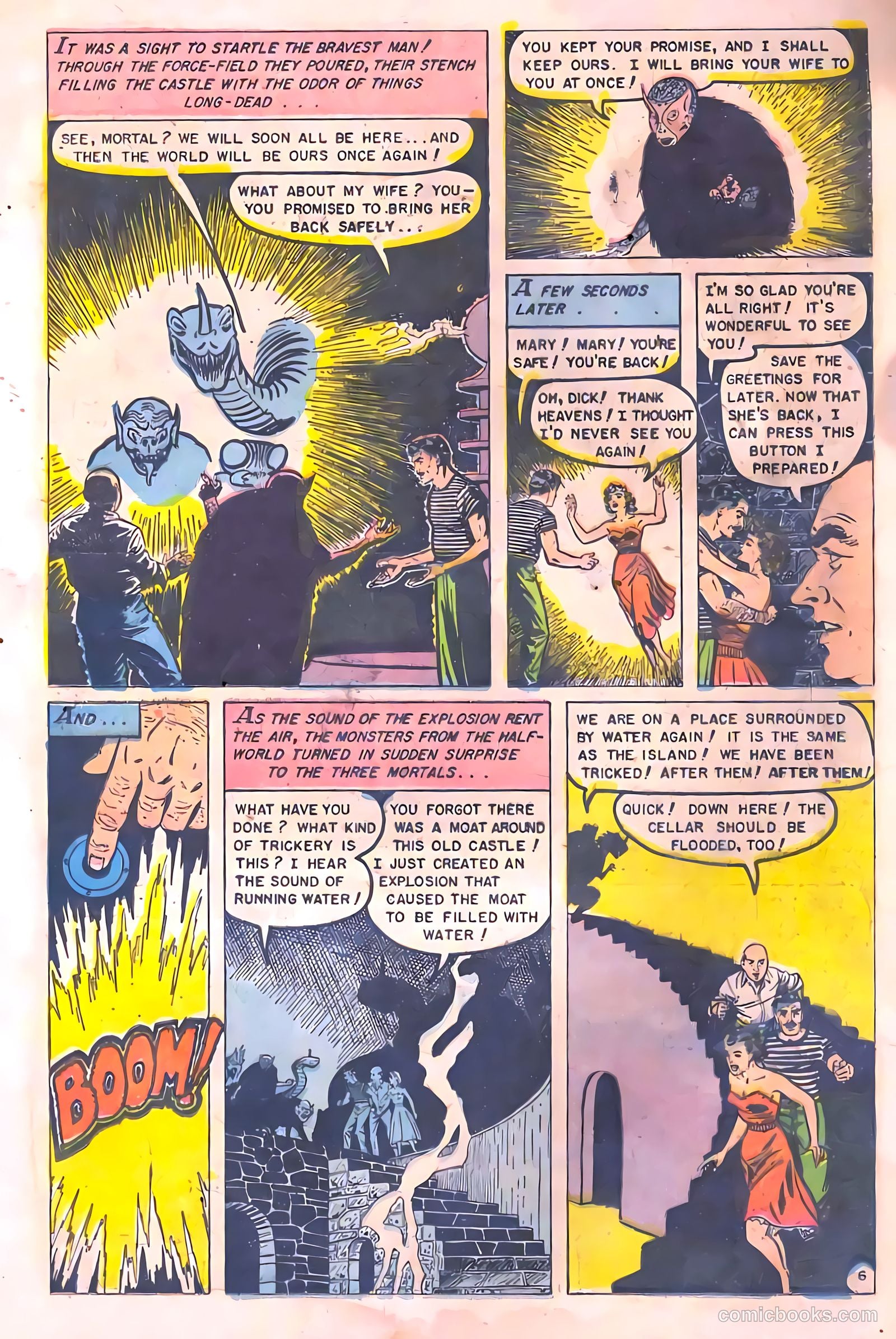 Baffling Mysteries #20 (1954) — page 24 of 36