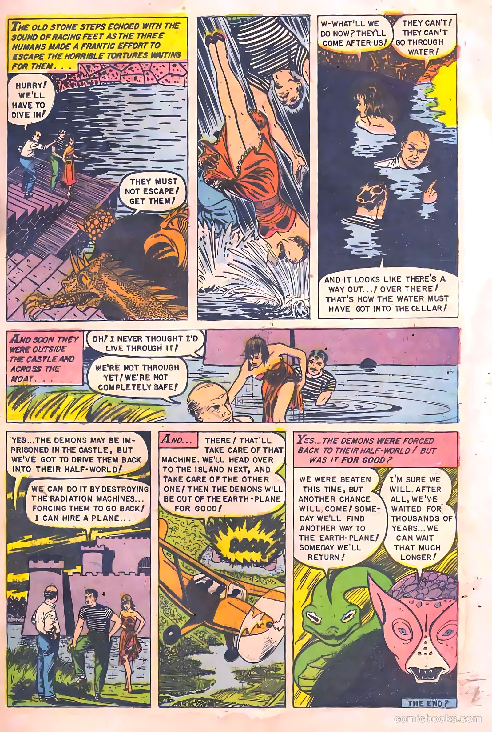 Baffling Mysteries #20 (1954) — page 25 of 36