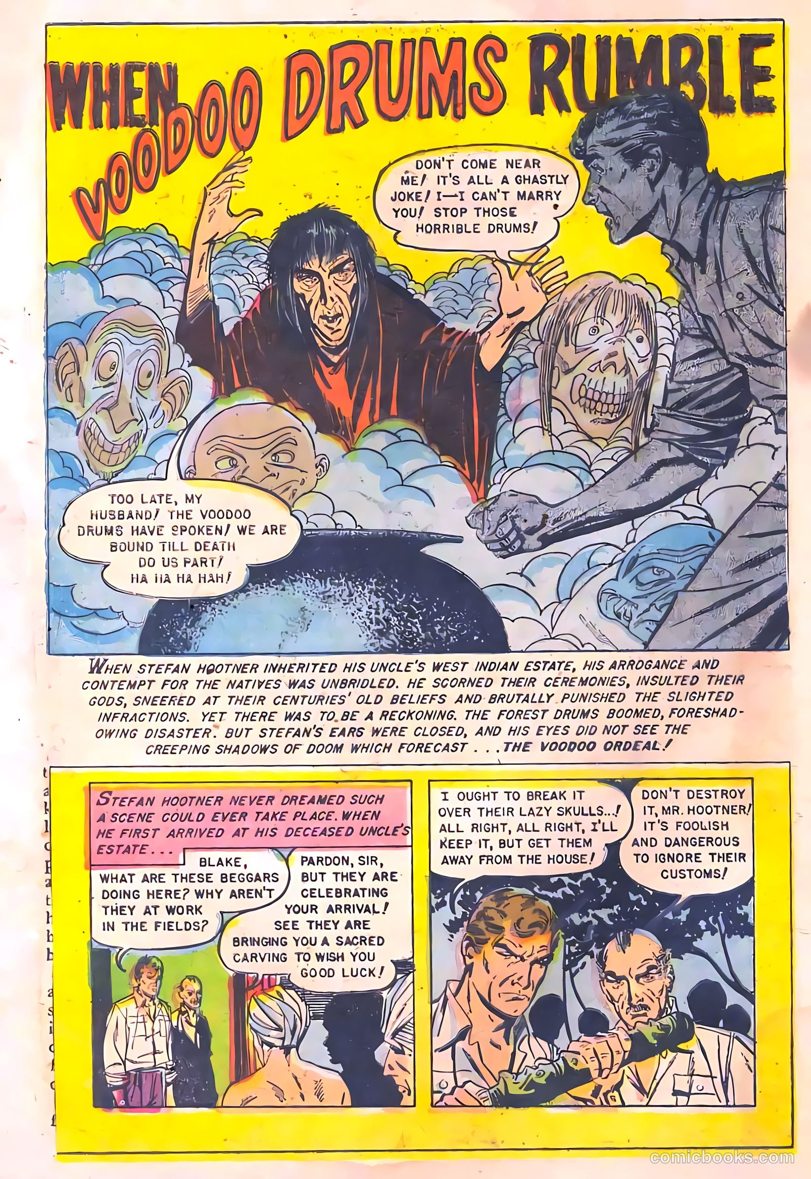 Baffling Mysteries #20 (1954) — page 28 of 36