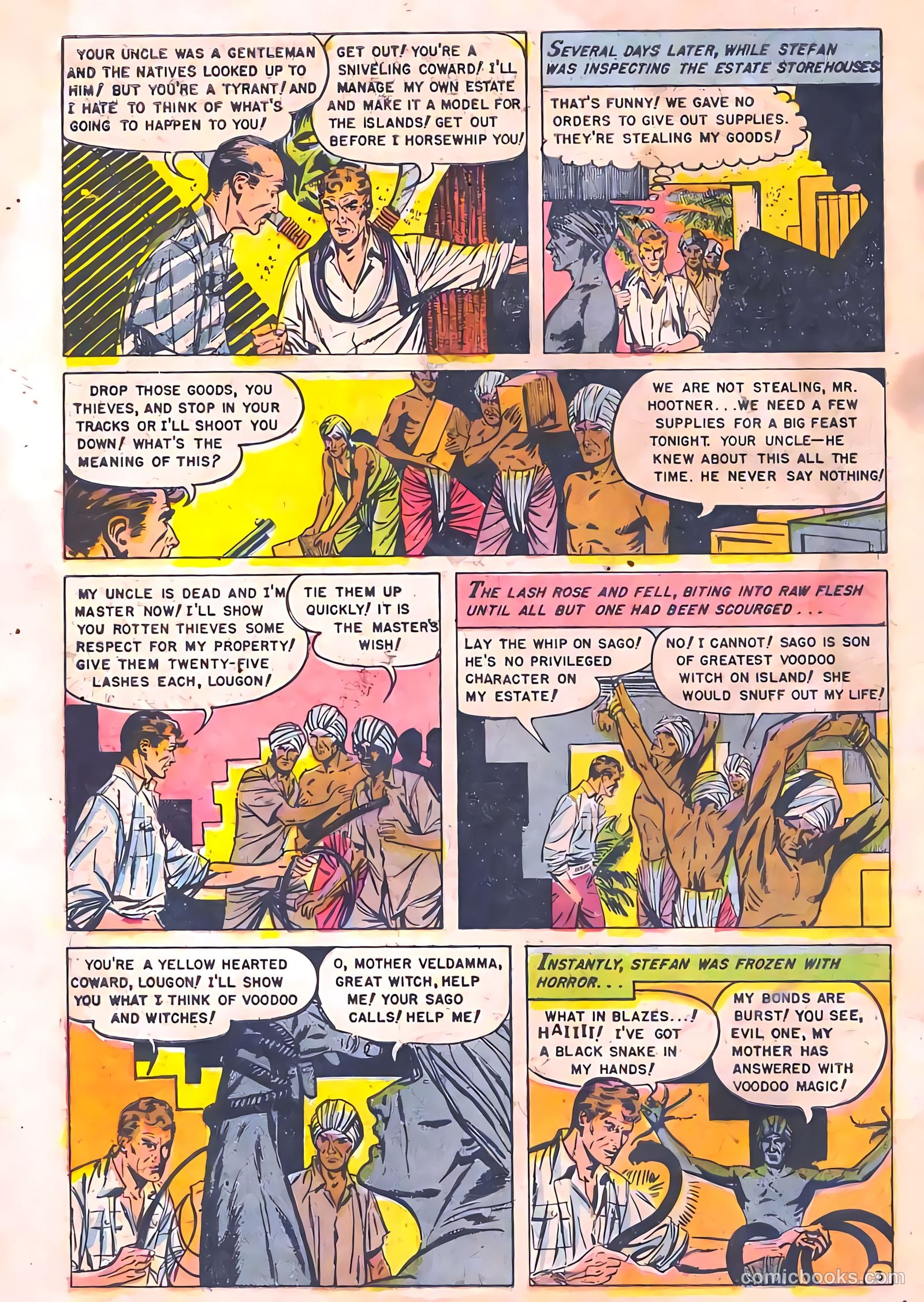 Baffling Mysteries #20 (1954) — page 30 of 36