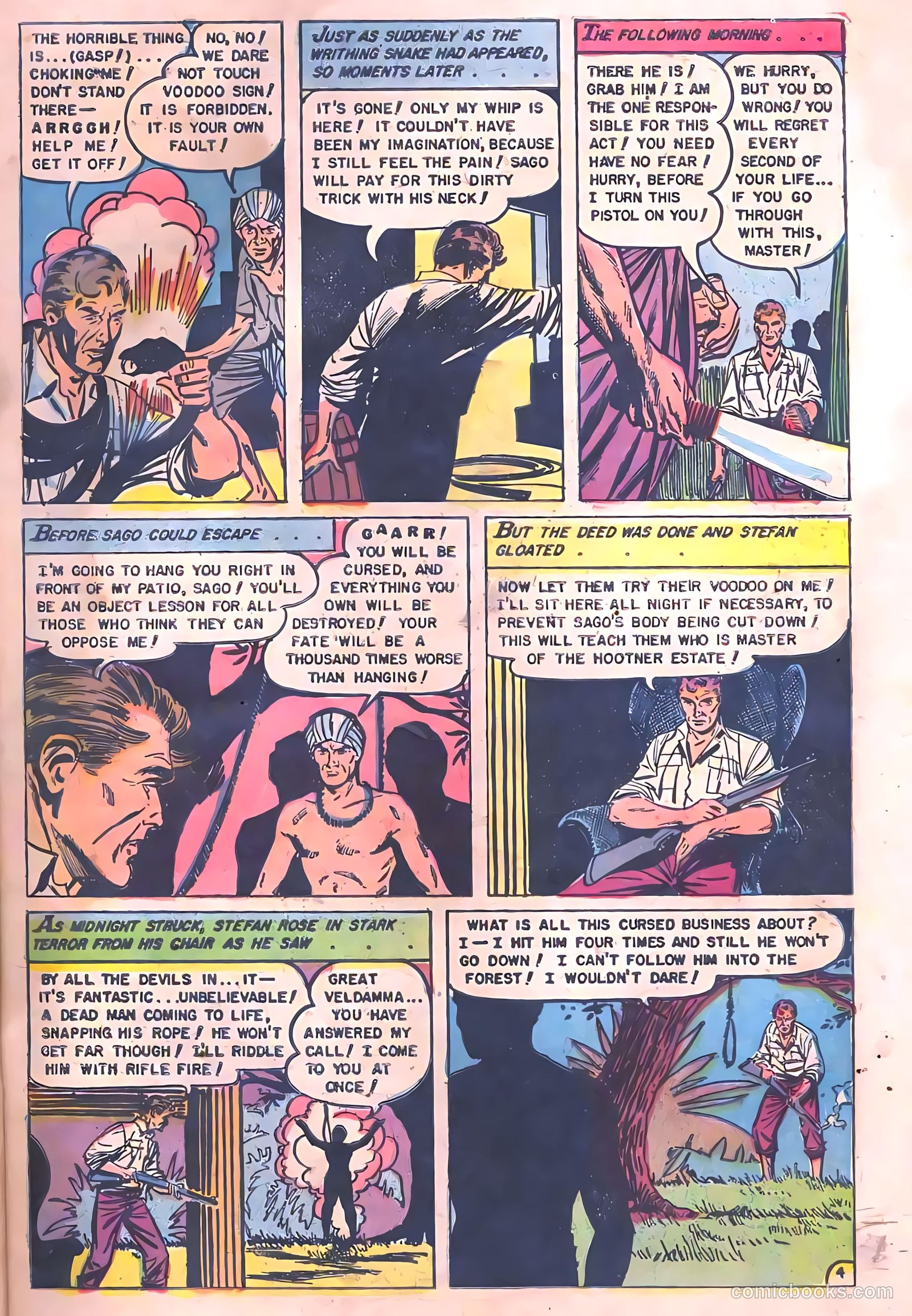Baffling Mysteries #20 (1954) — page 31 of 36