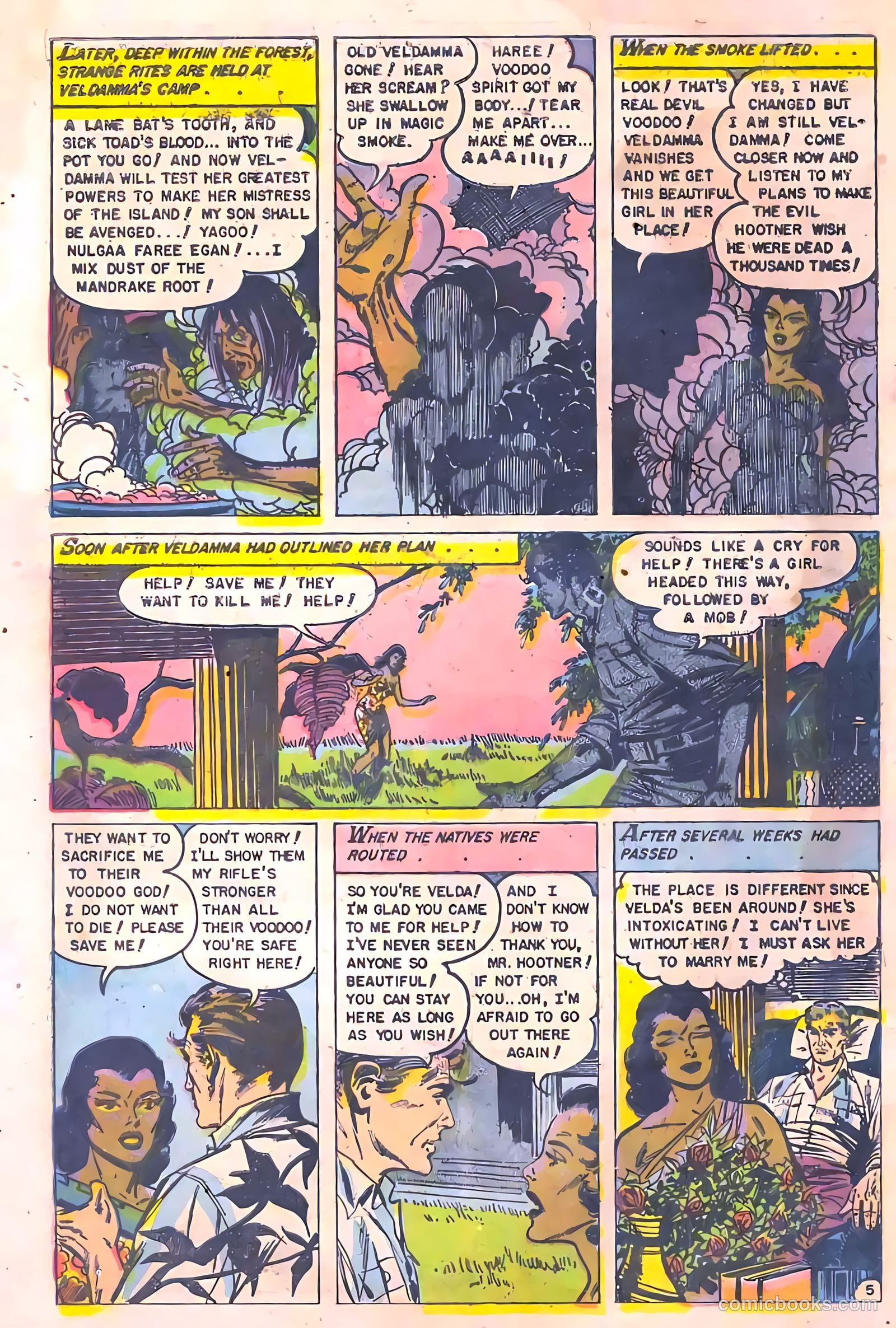 Baffling Mysteries #20 (1954) — page 32 of 36