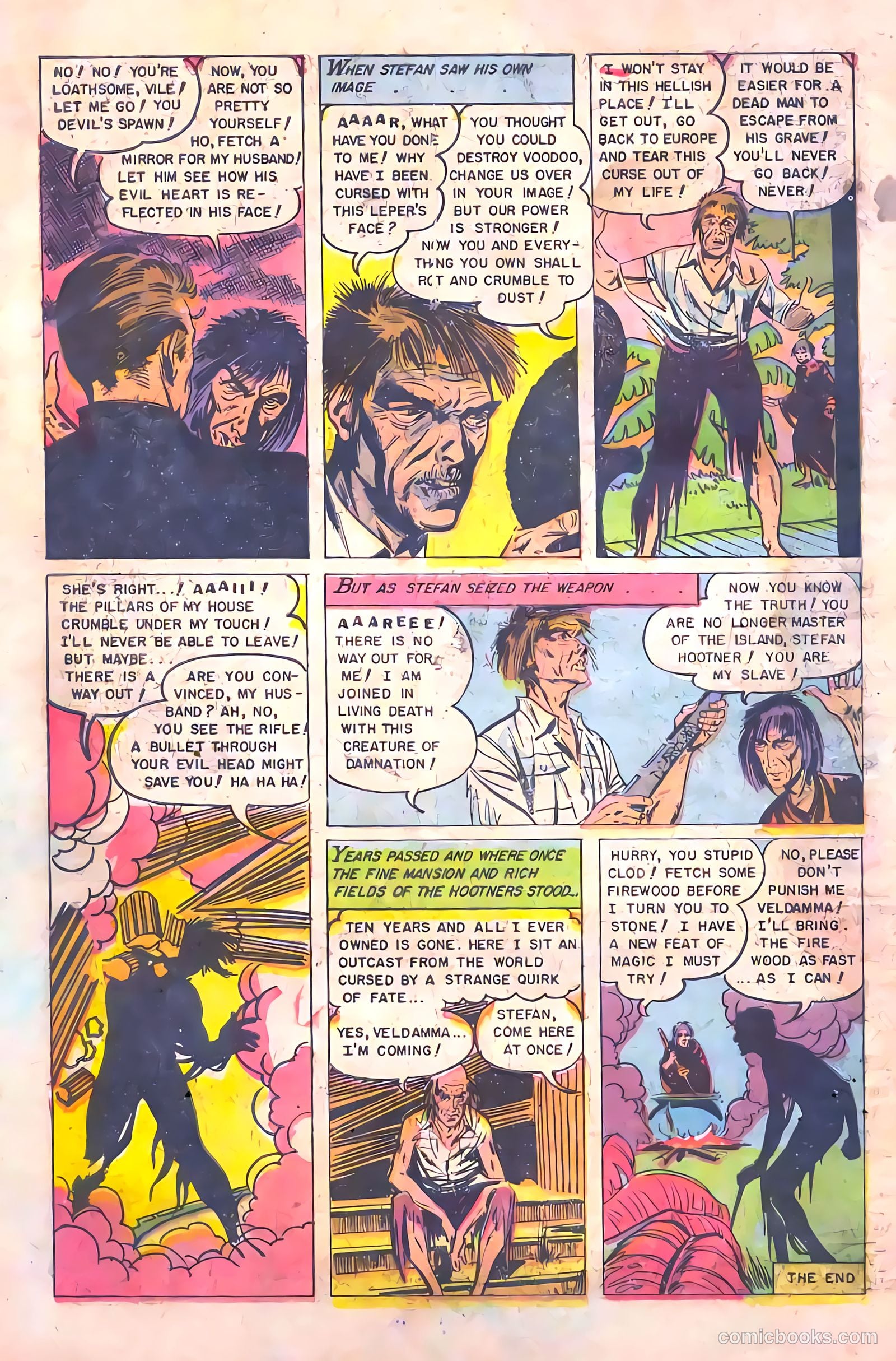 Baffling Mysteries #20 (1954) — page 34 of 36