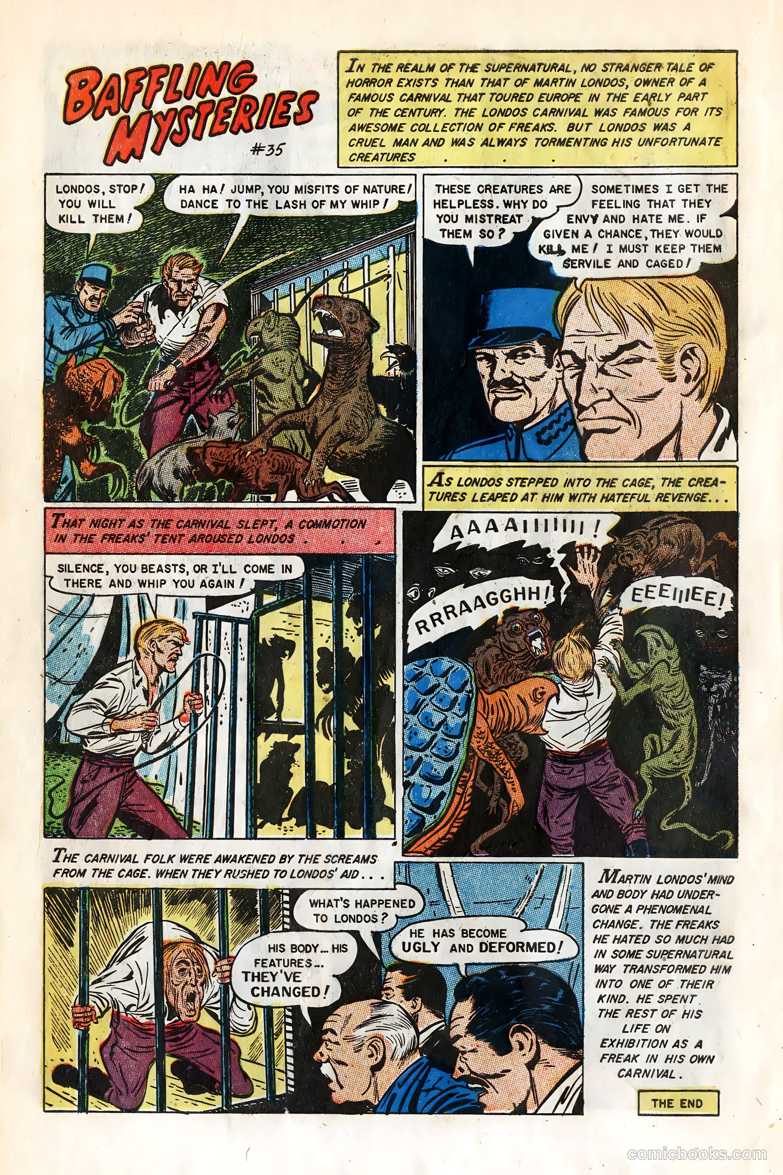 Baffling Mysteries #21 (1954) — page 10 of 37