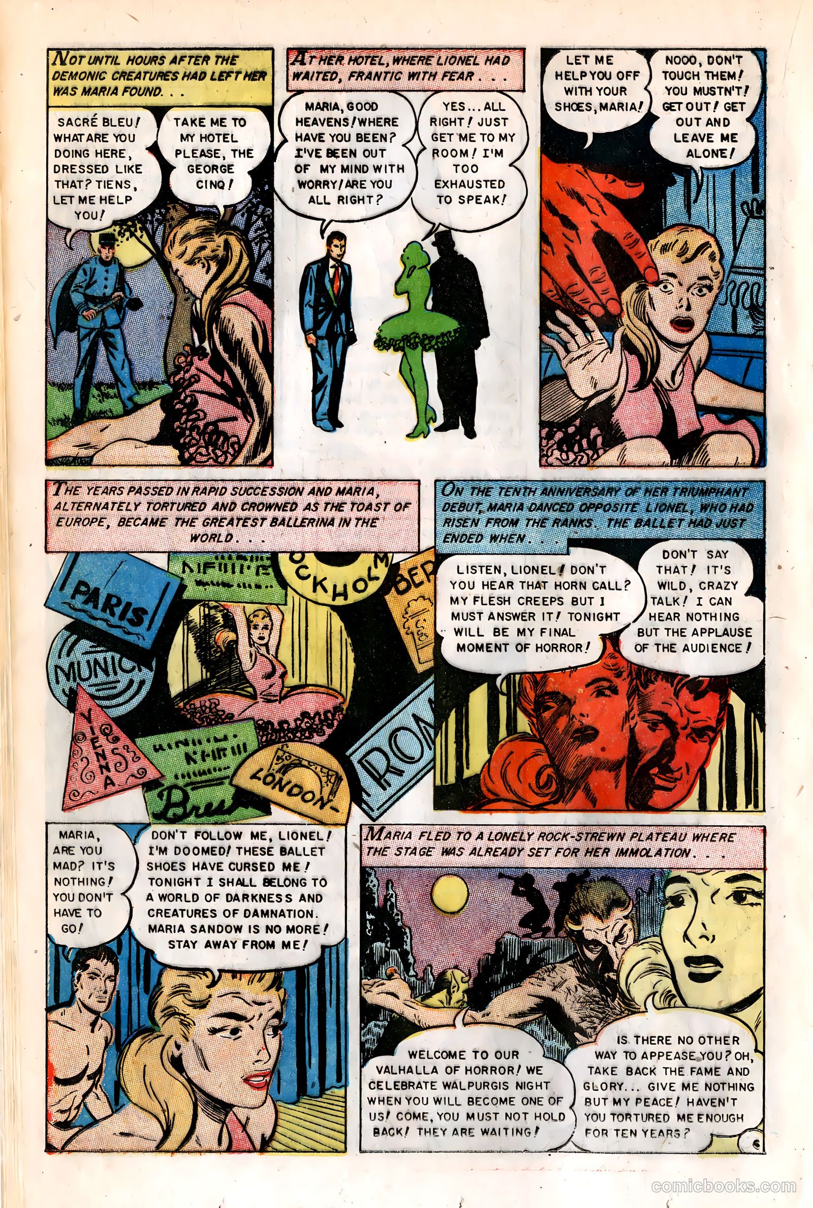 Baffling Mysteries #21 (1954) — page 16 of 37