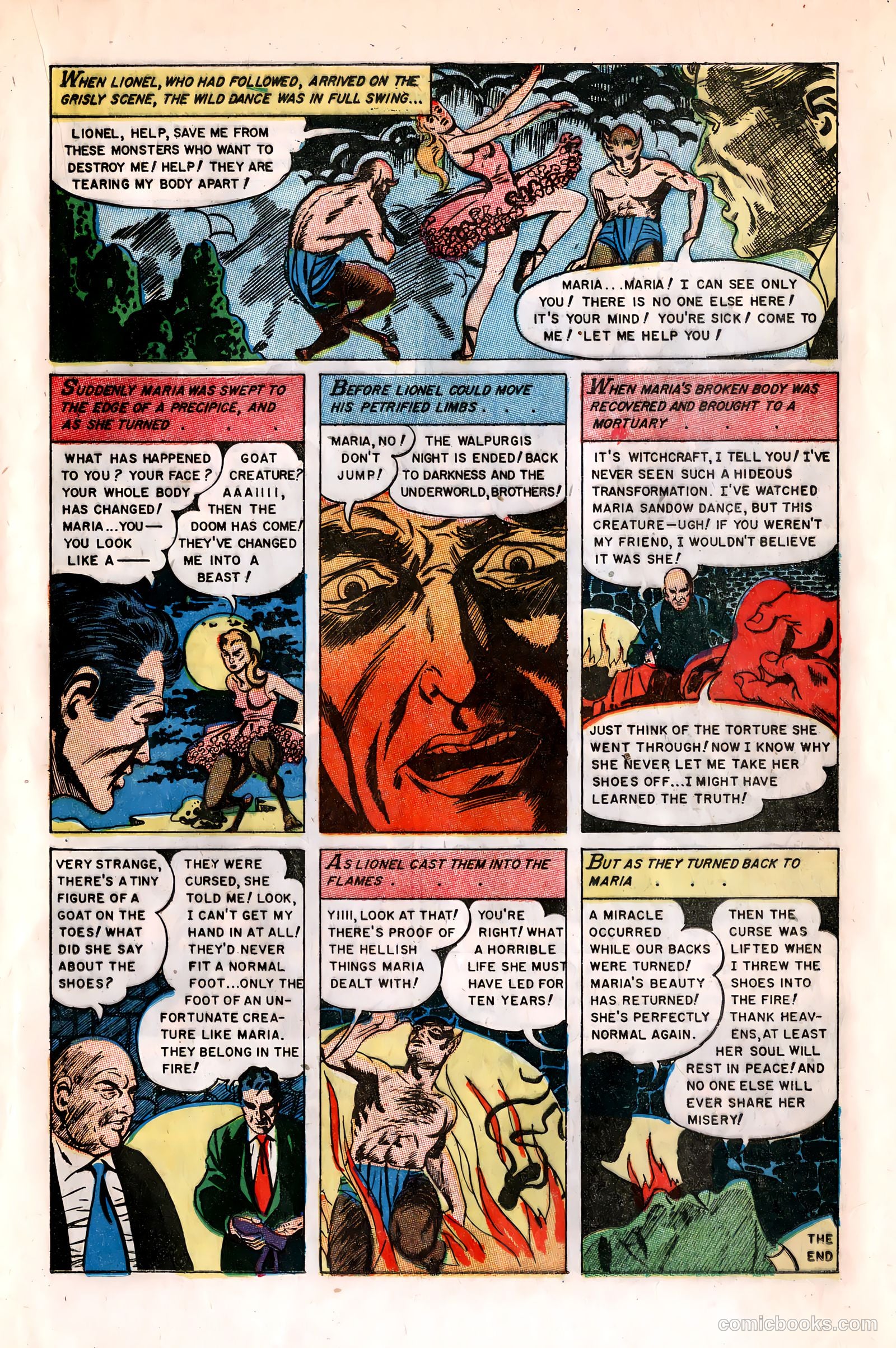 Baffling Mysteries #21 (1954) — page 17 of 37