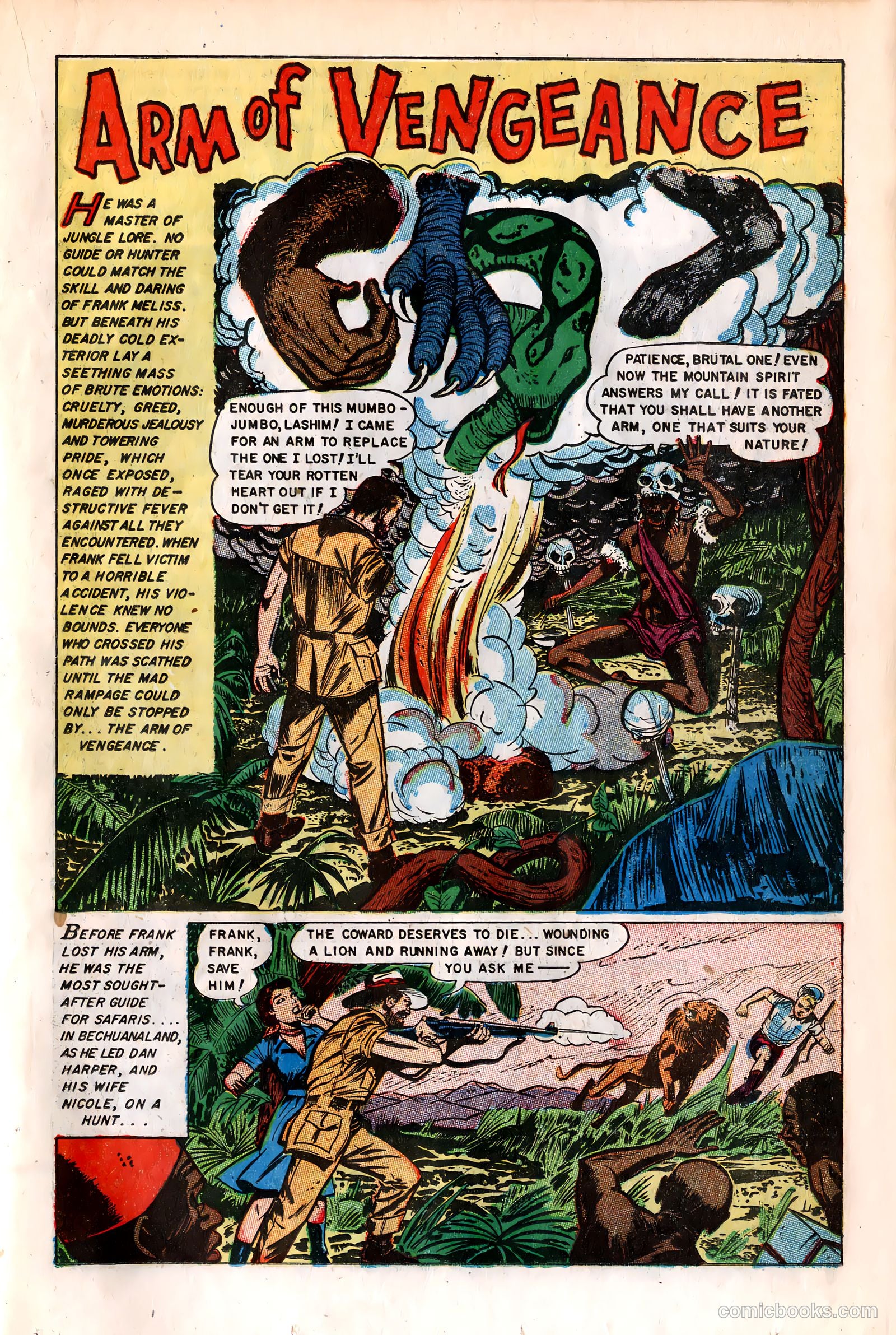 Baffling Mysteries #21 (1954) — page 19 of 37