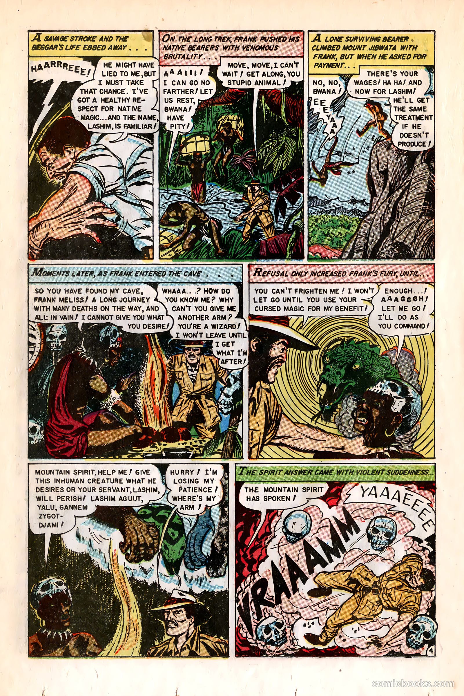Baffling Mysteries #21 (1954) — page 22 of 37