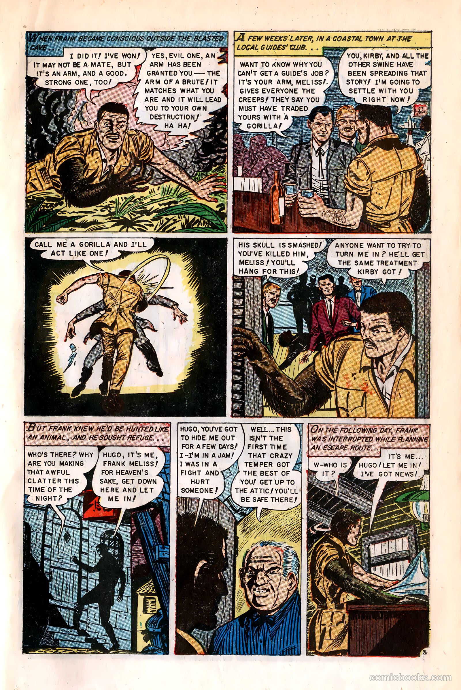 Baffling Mysteries #21 (1954) — page 23 of 37
