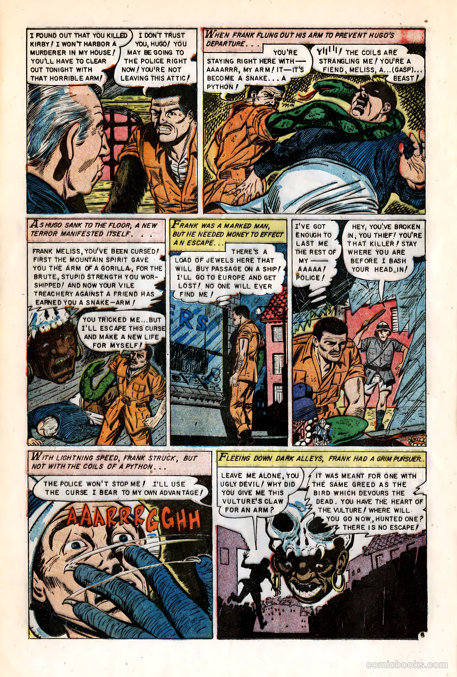 Baffling Mysteries #21 (1954) — page 24 of 37