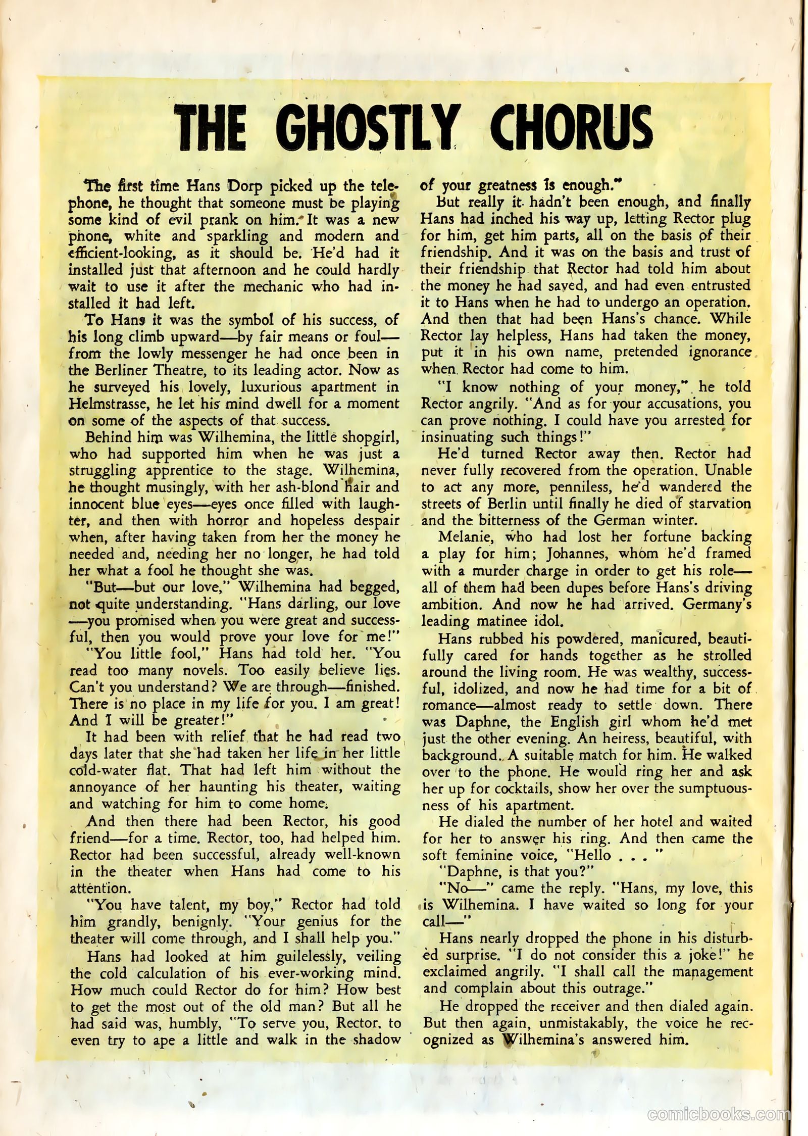 Baffling Mysteries #21 (1954) — page 26 of 37