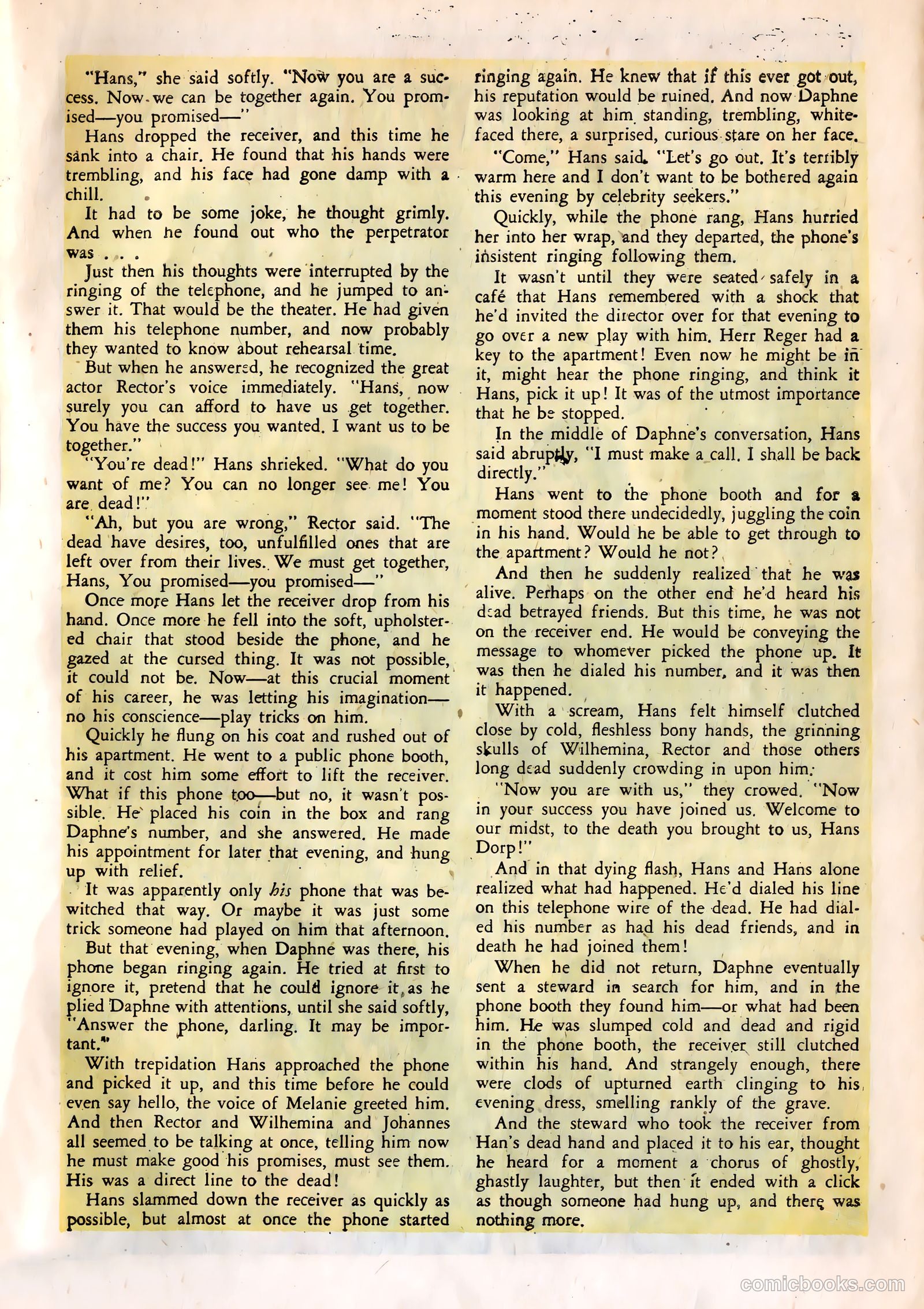 Baffling Mysteries #21 (1954) — page 27 of 37