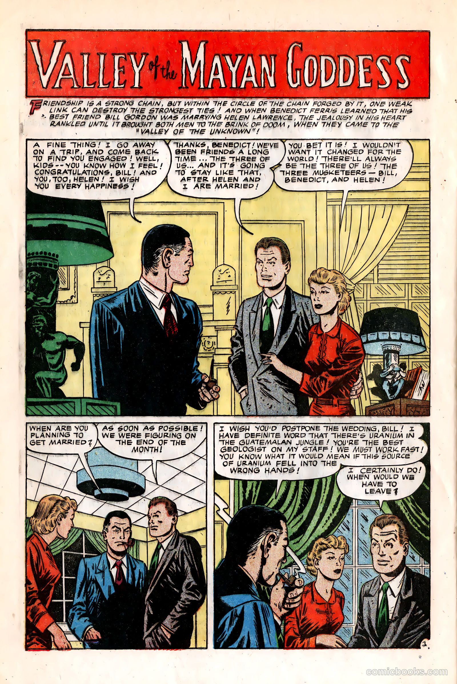 Baffling Mysteries #21 (1954) — page 28 of 37