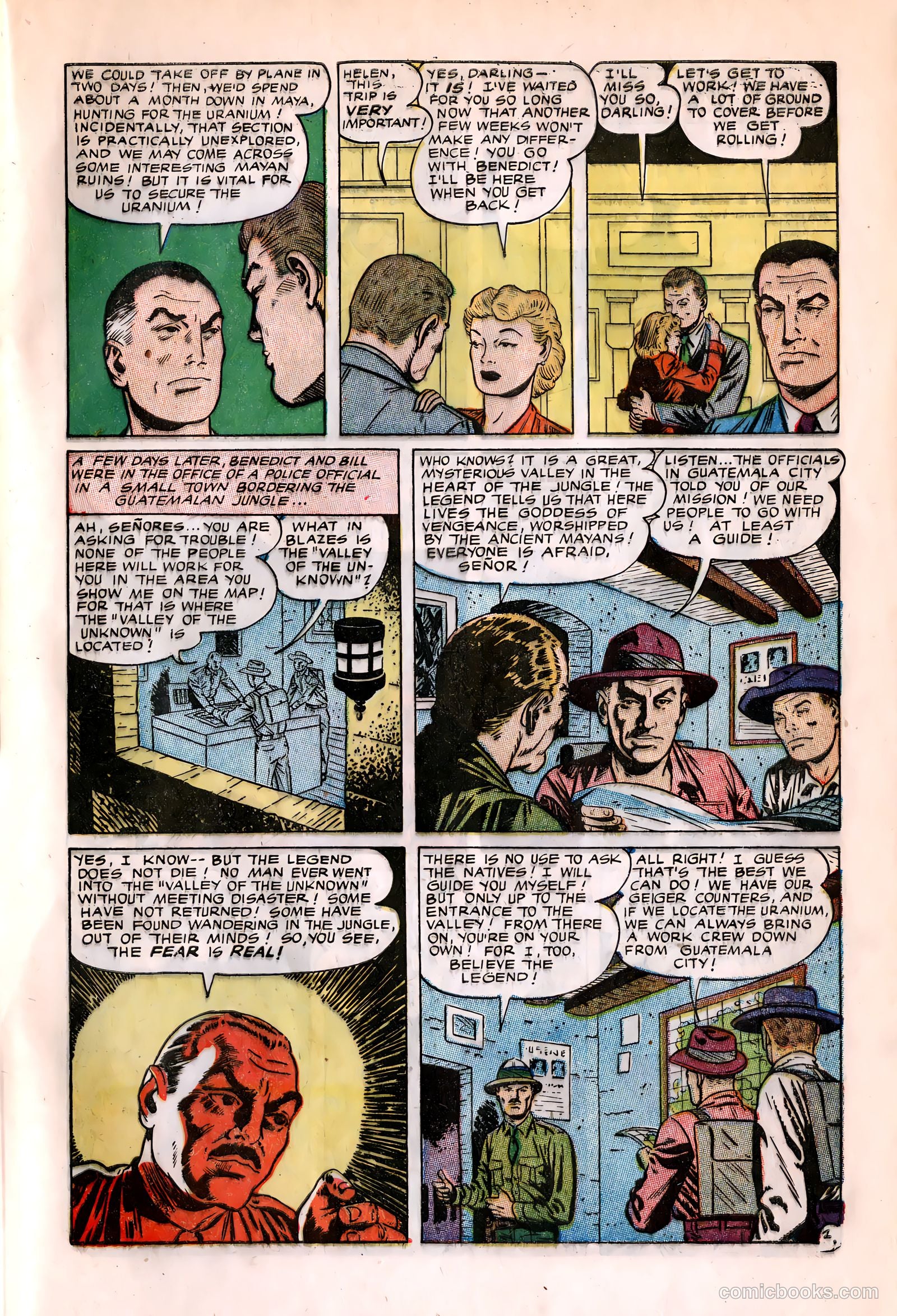 Baffling Mysteries #21 (1954) — page 29 of 37