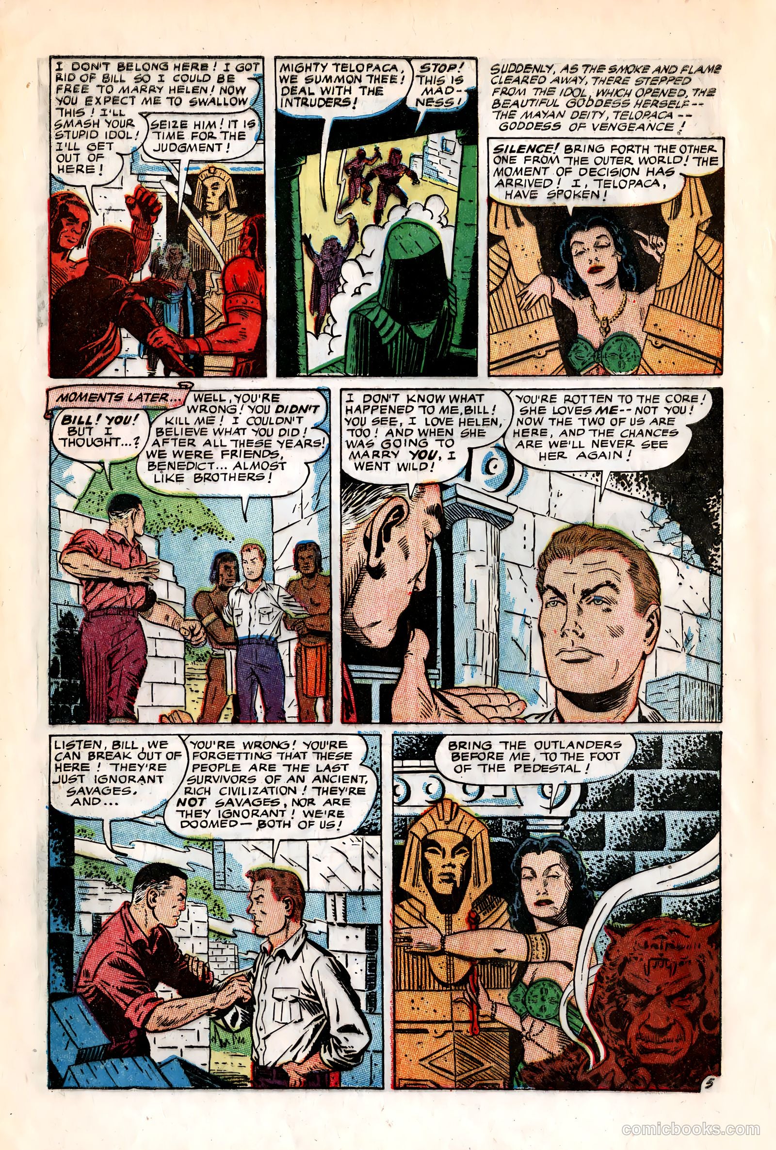 Baffling Mysteries #21 (1954) — page 32 of 37