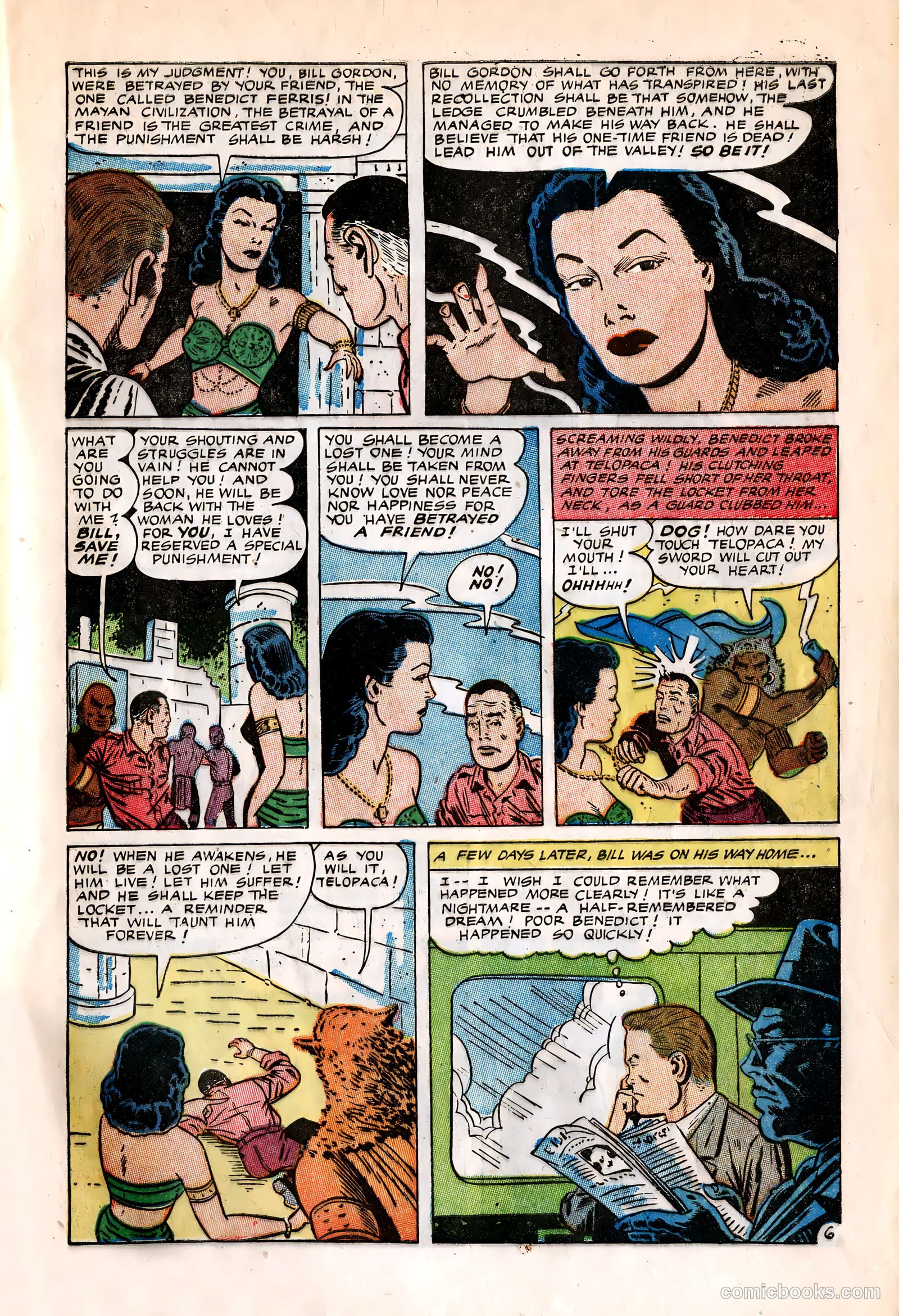 Baffling Mysteries #21 (1954) — page 33 of 37