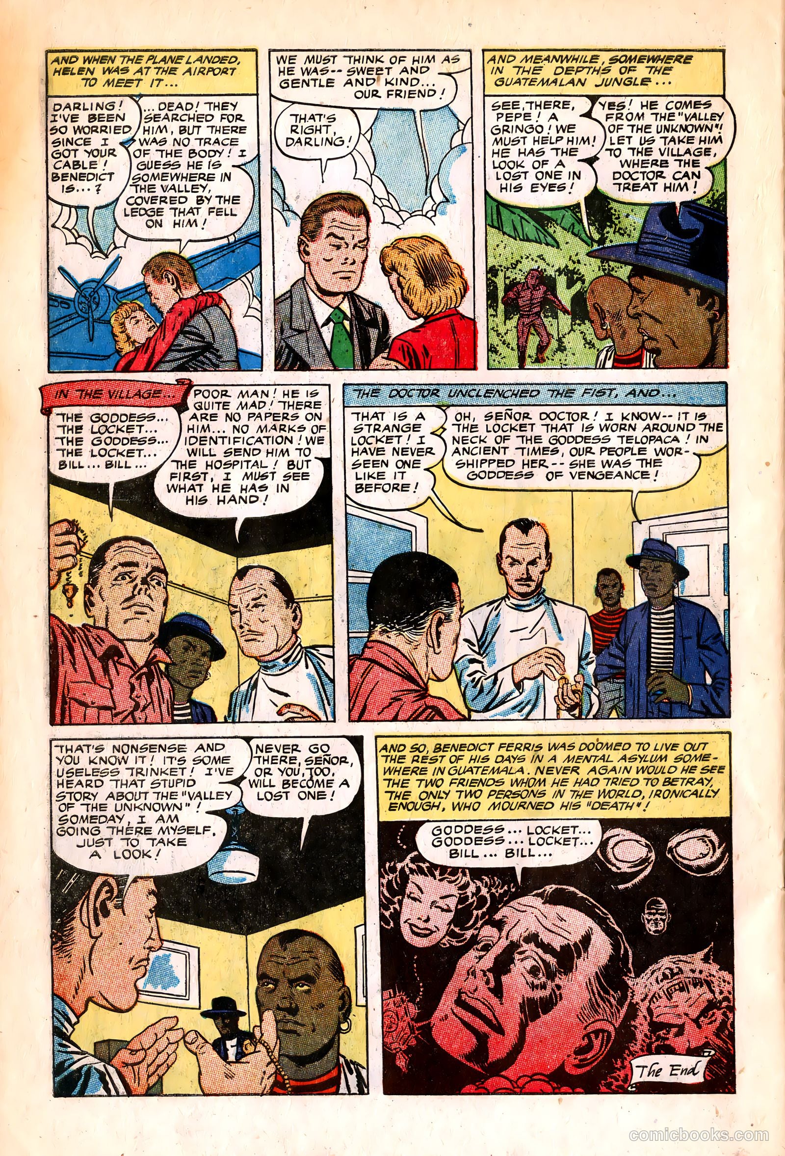 Baffling Mysteries #21 (1954) — page 34 of 37
