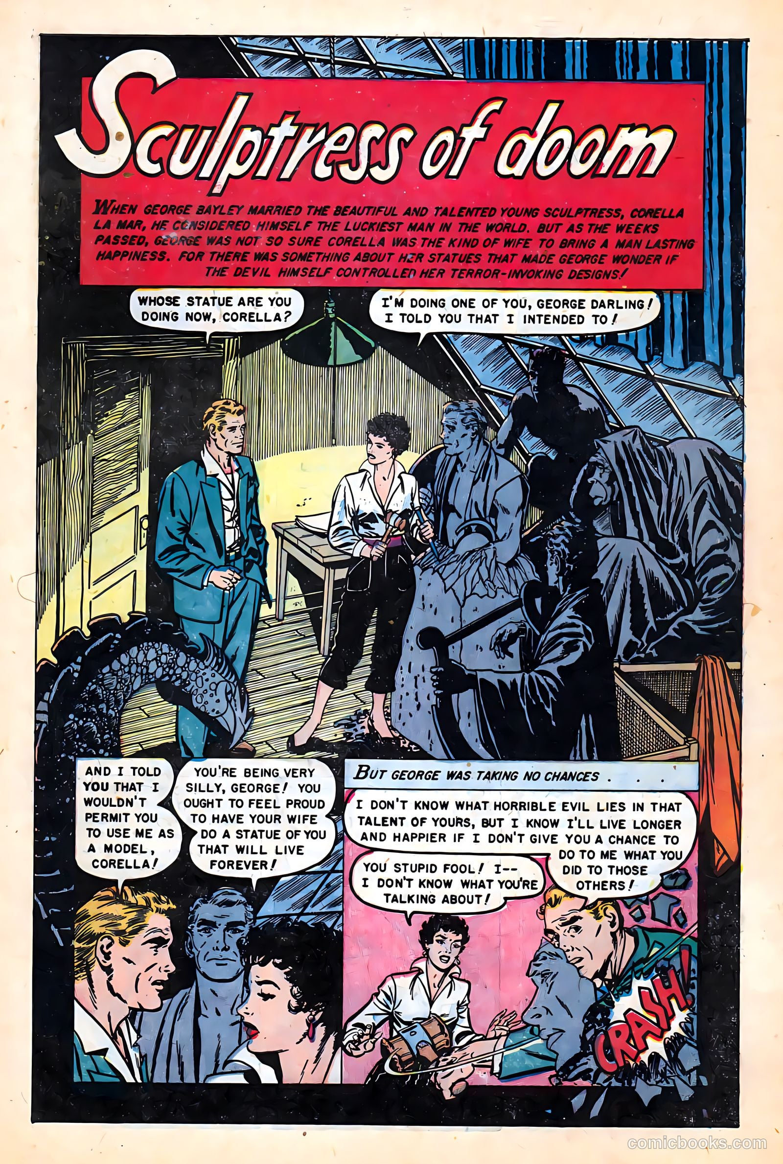 Baffling Mysteries #22 (1954) — page 3 of 36